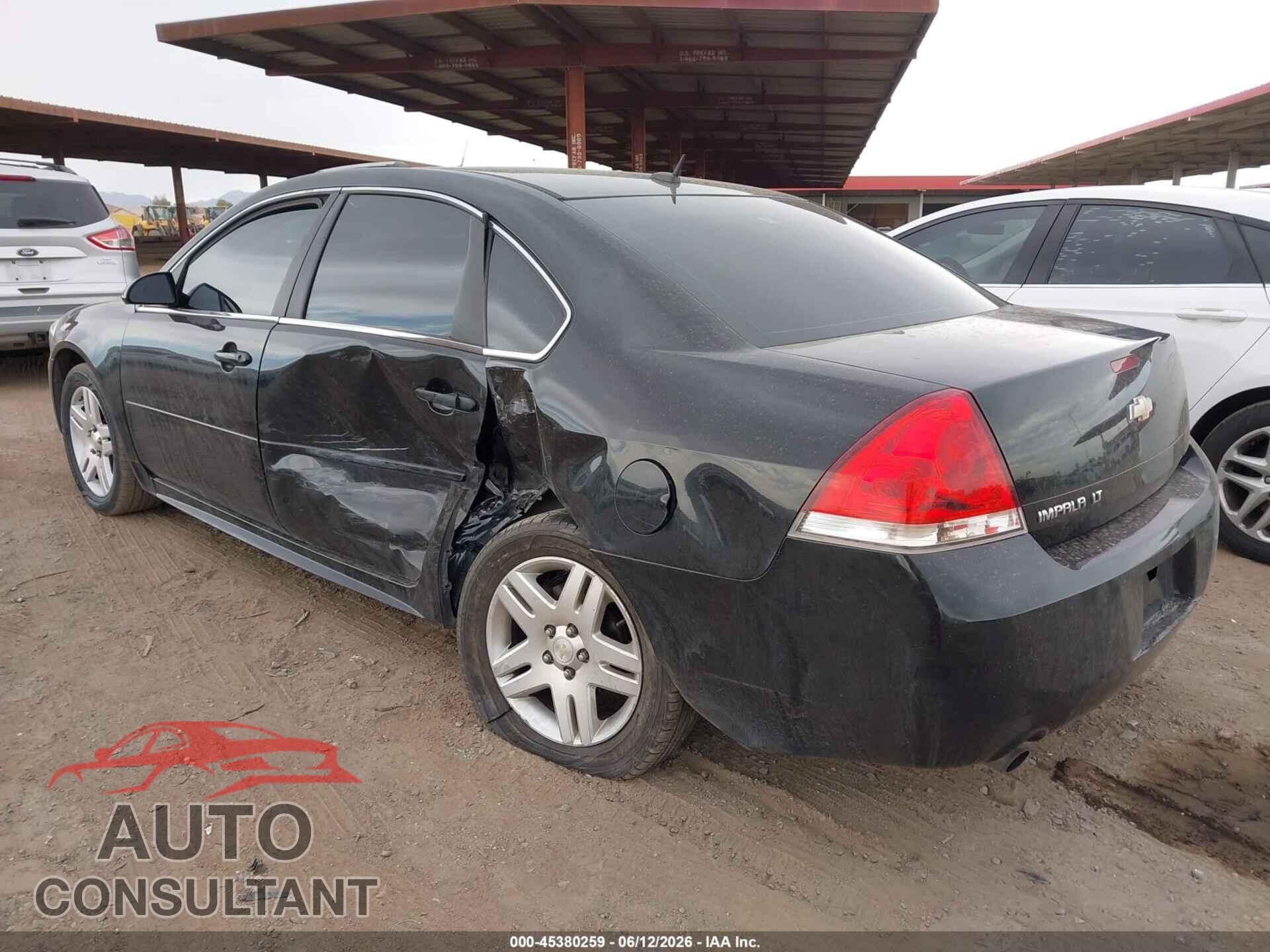 CHEVROLET IMPALA 2013 - 2G1WG5E30D1145533