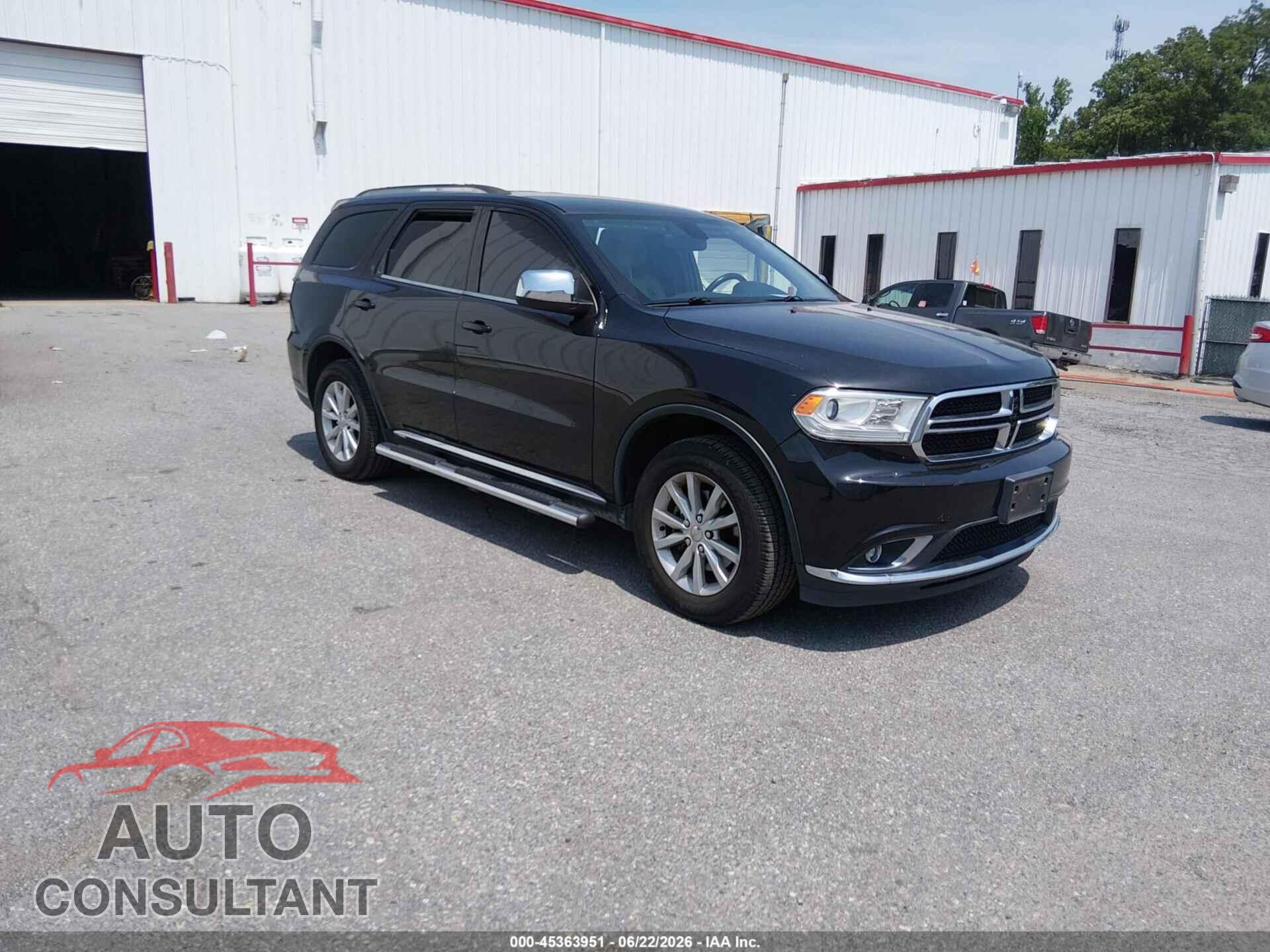 DODGE DURANGO 2015 - 1C4RDJAGXFC810319