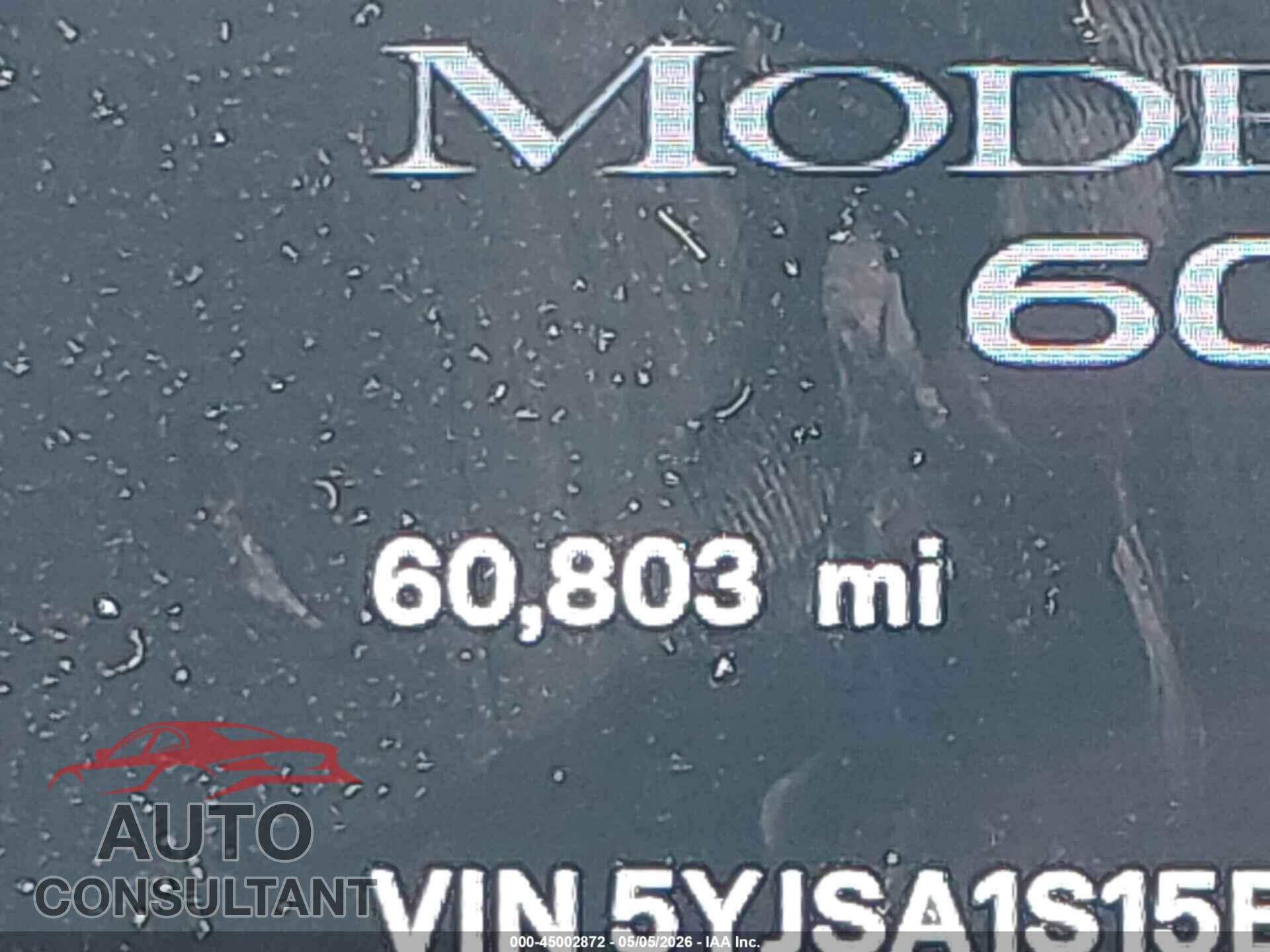 TESLA MODEL S 2014 - 5YJSA1S15EFP53663