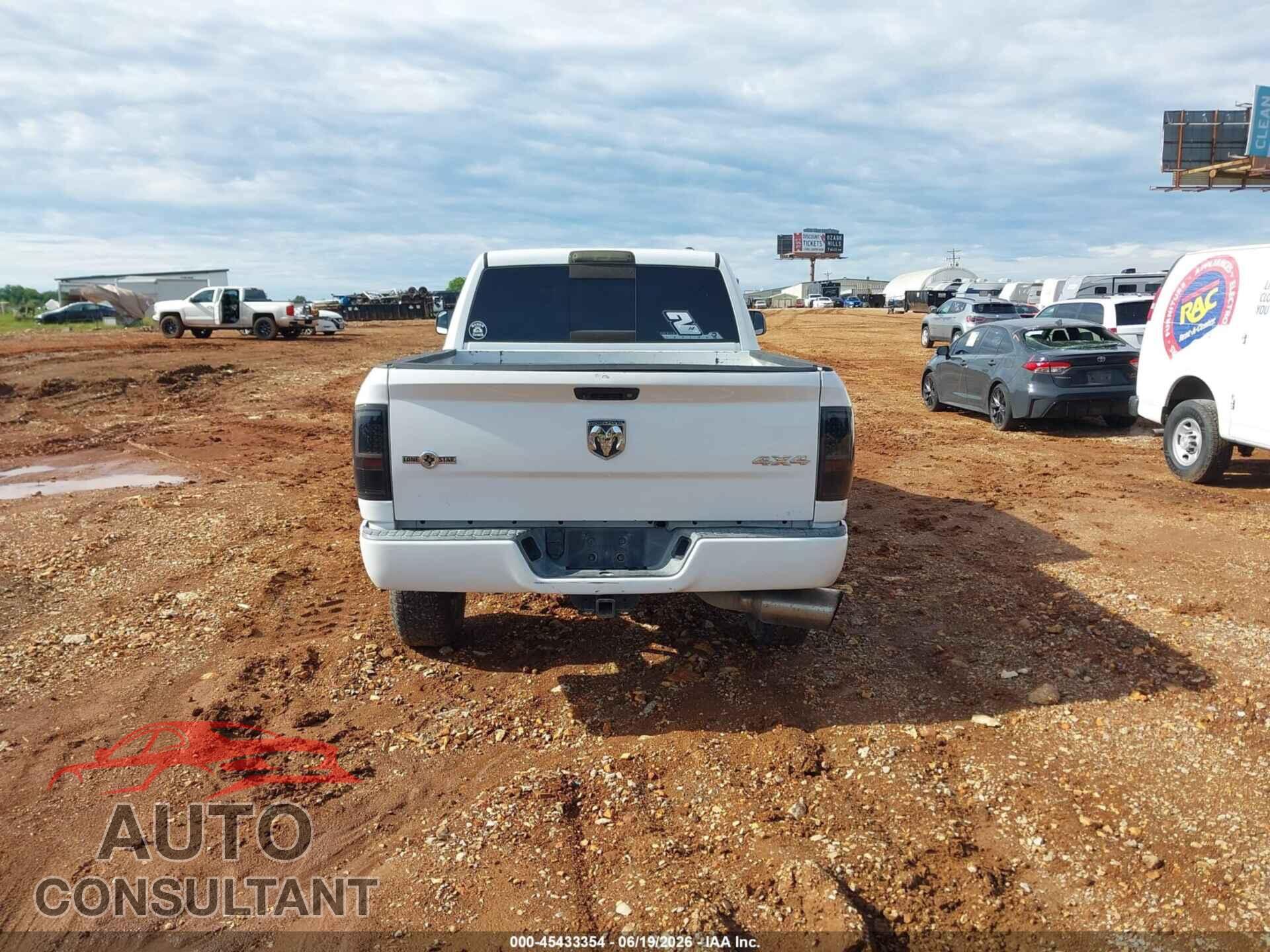 DODGE RAM 2500 2010 - 3D7UT2HL4AG113097