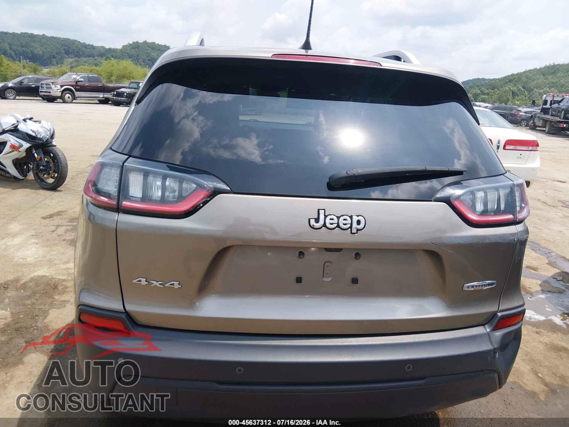 JEEP CHEROKEE 2019 - 1C4PJMLB0KD105357