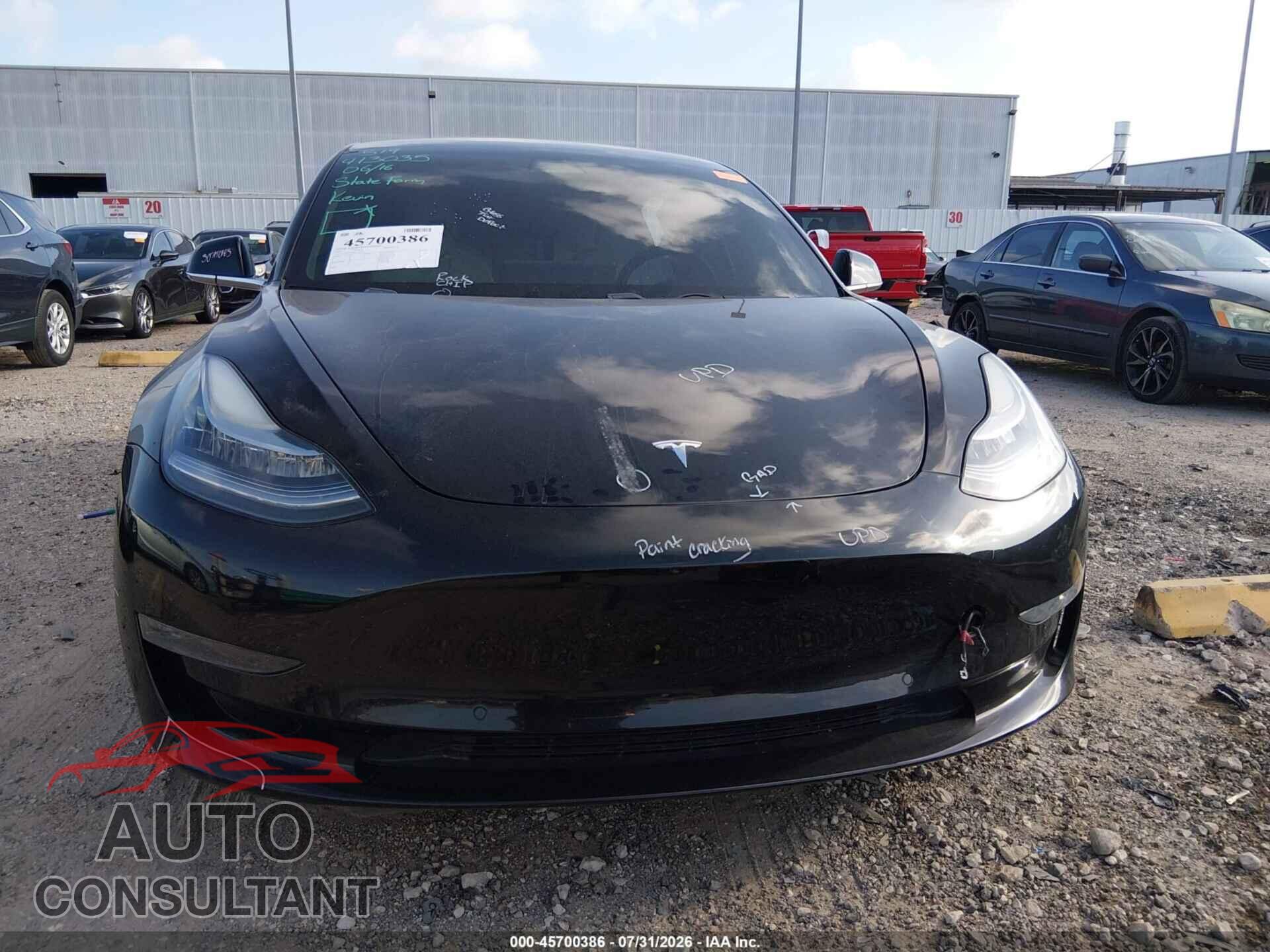 TESLA MODEL 3 2019 - 5YJ3E1EA8KF413035