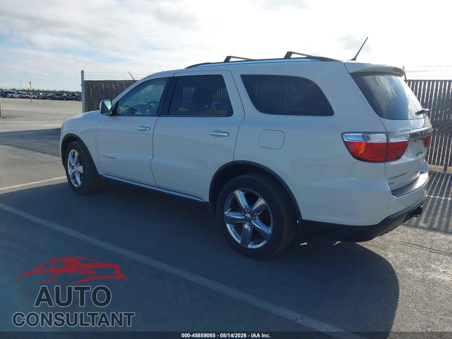 DODGE DURANGO 2011 - 1D4RE5GG4BC720575