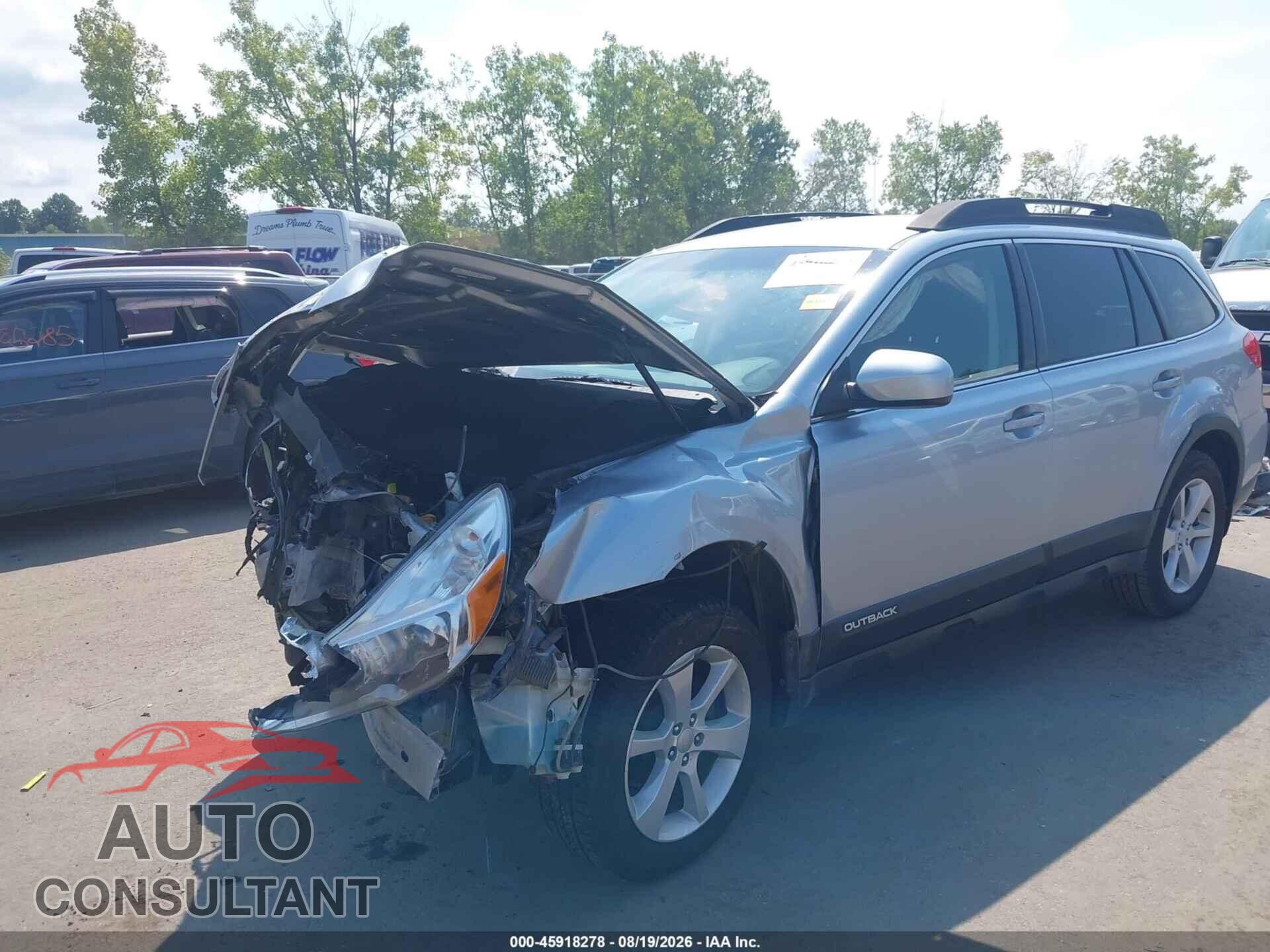 SUBARU OUTBACK 2014 - 4S4BRCCC4E3233337