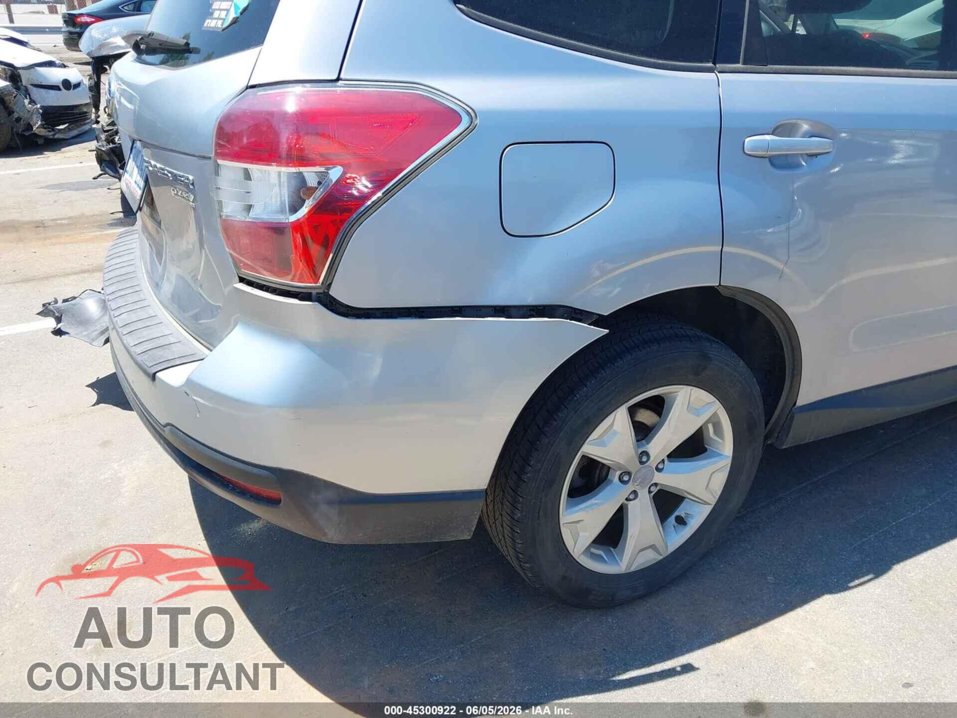 SUBARU FORESTER 2015 - JF2SJADC2FH424131