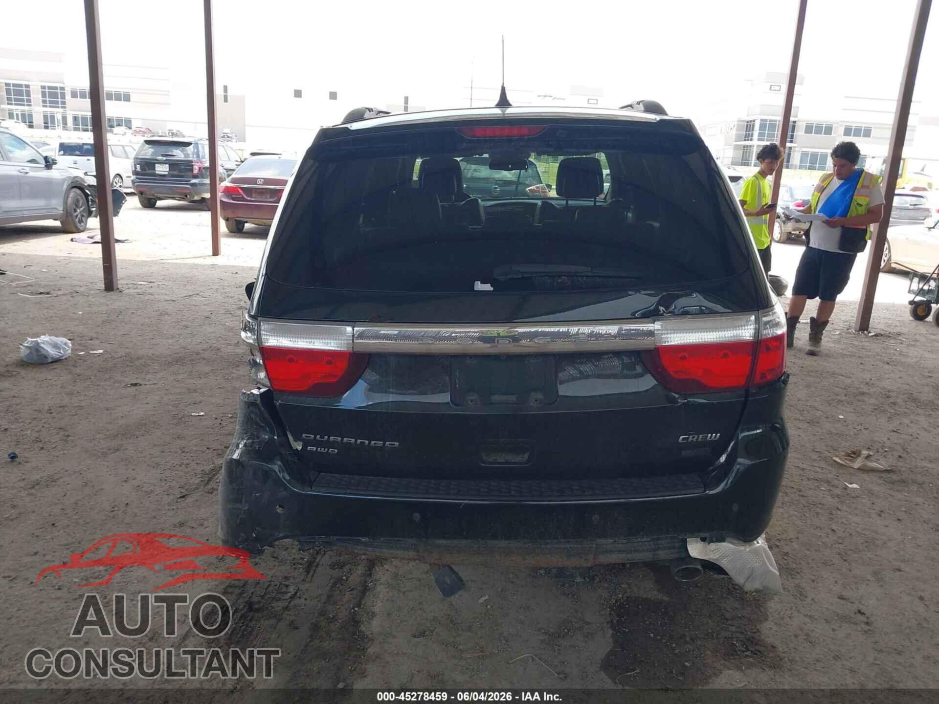 DODGE DURANGO 2013 - 1C4RDJDGXDC657482