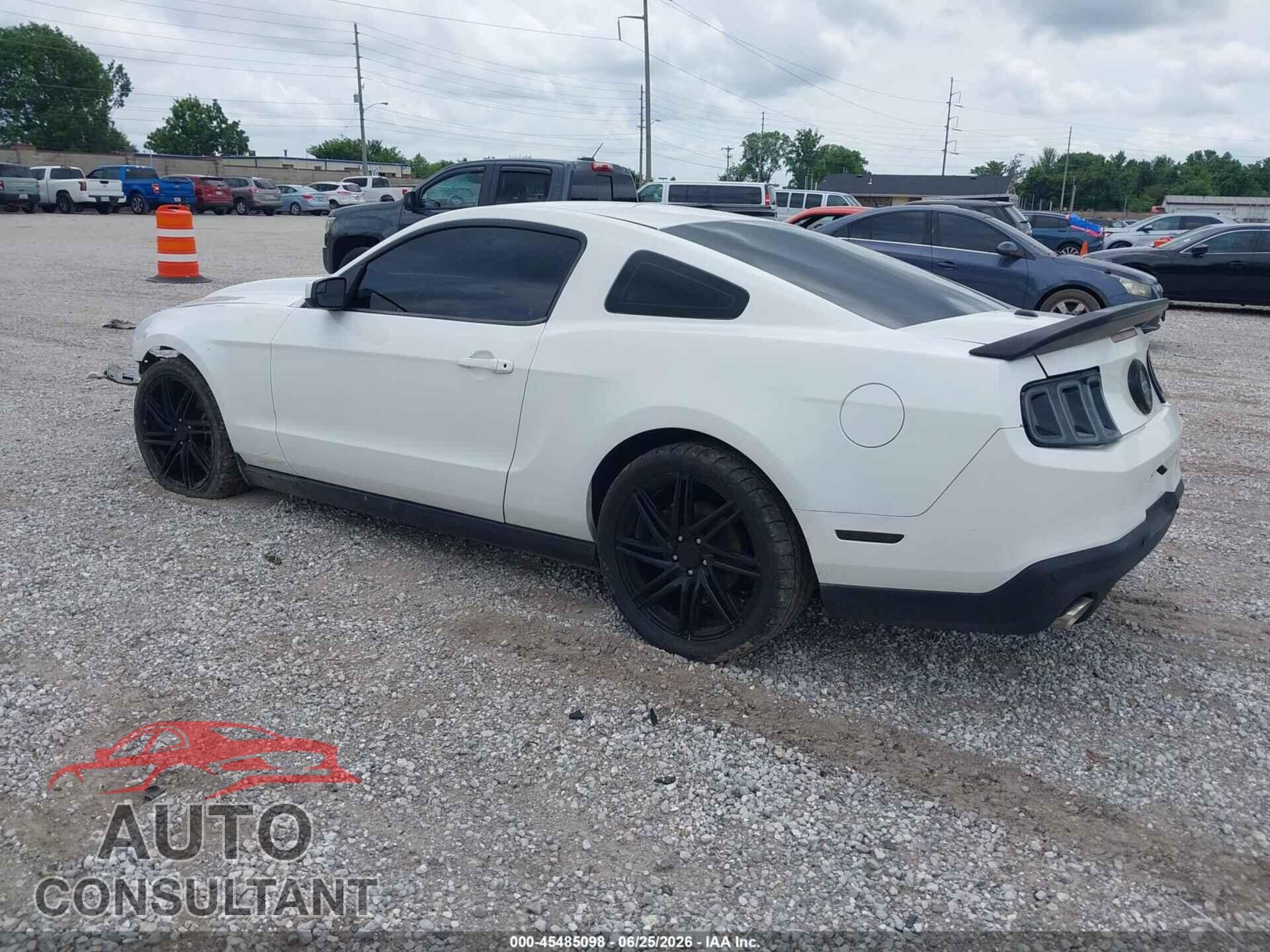 FORD MUSTANG 2012 - 1ZVBP8CF6C5258949