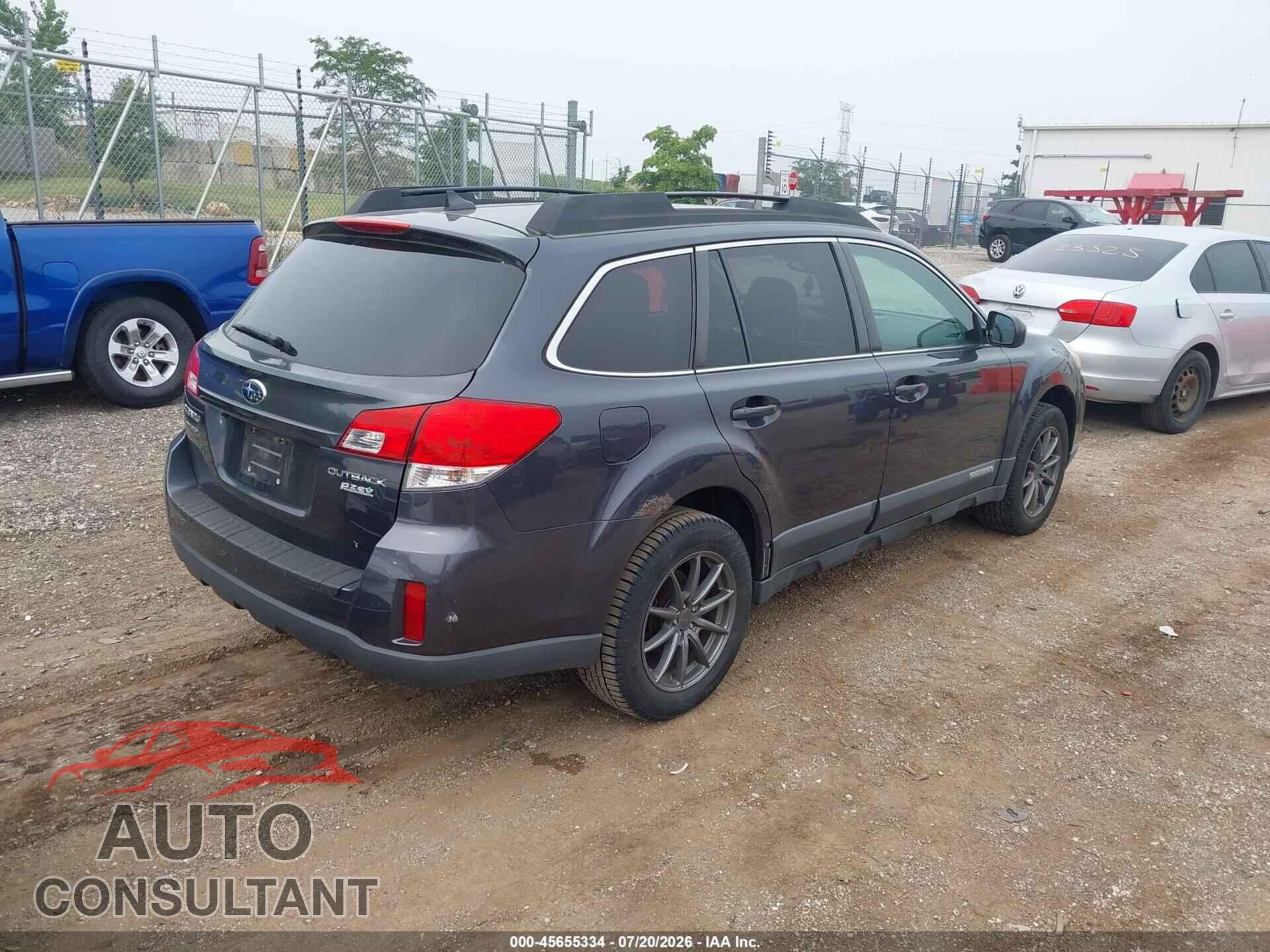 SUBARU OUTBACK 2011 - 4S4BRBLC7B3310403