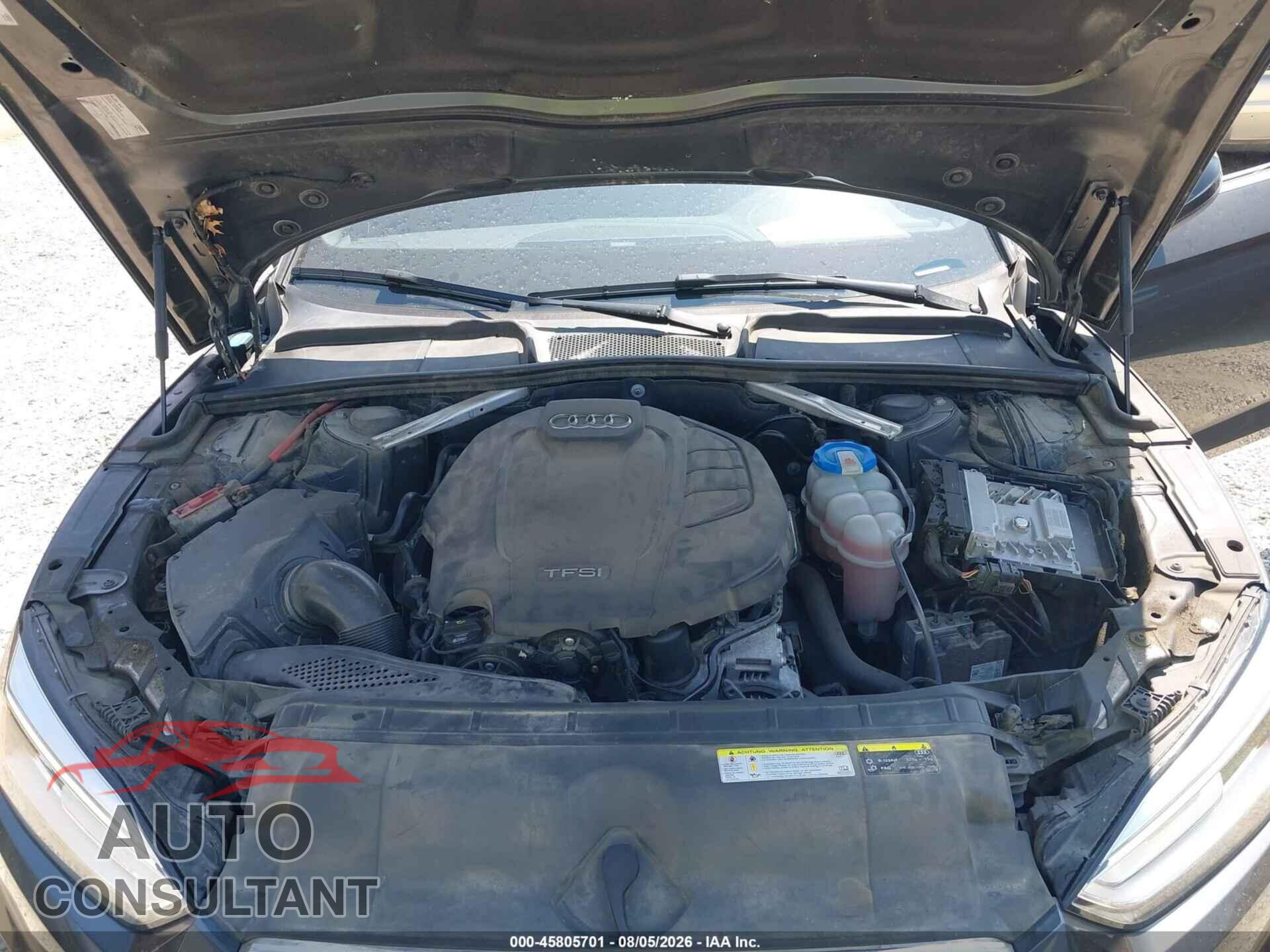 AUDI A5 2018 - WAUDNCF55JA034418