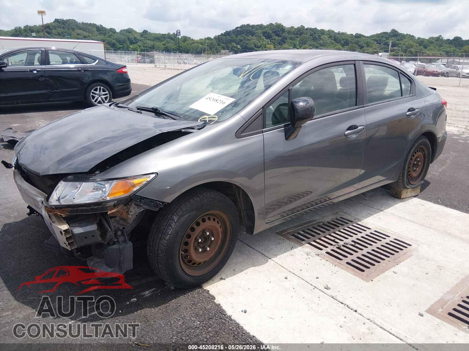 HONDA CIVIC 2013 - 19XFB2F52DE045523
