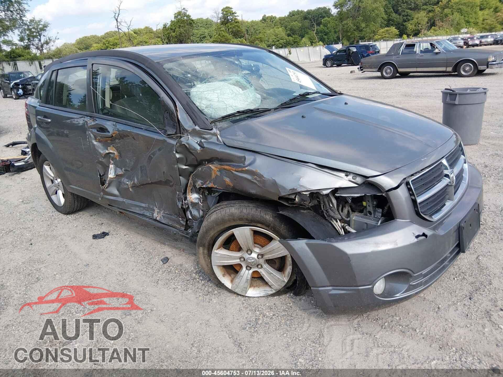 DODGE CALIBER 2012 - 1C3CDWDA0CD535788