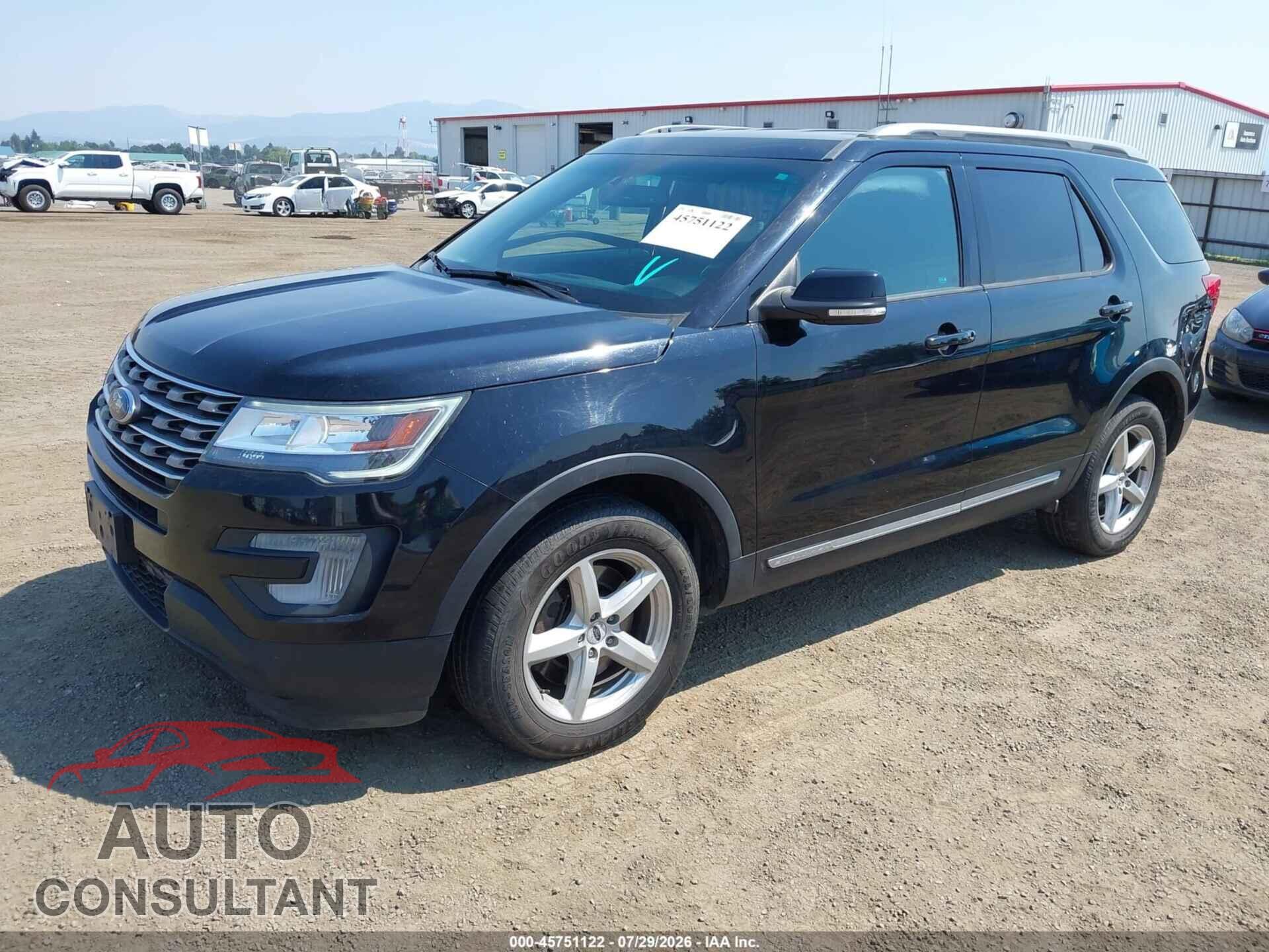 FORD EXPLORER 2017 - 1FM5K8D81HGD97134