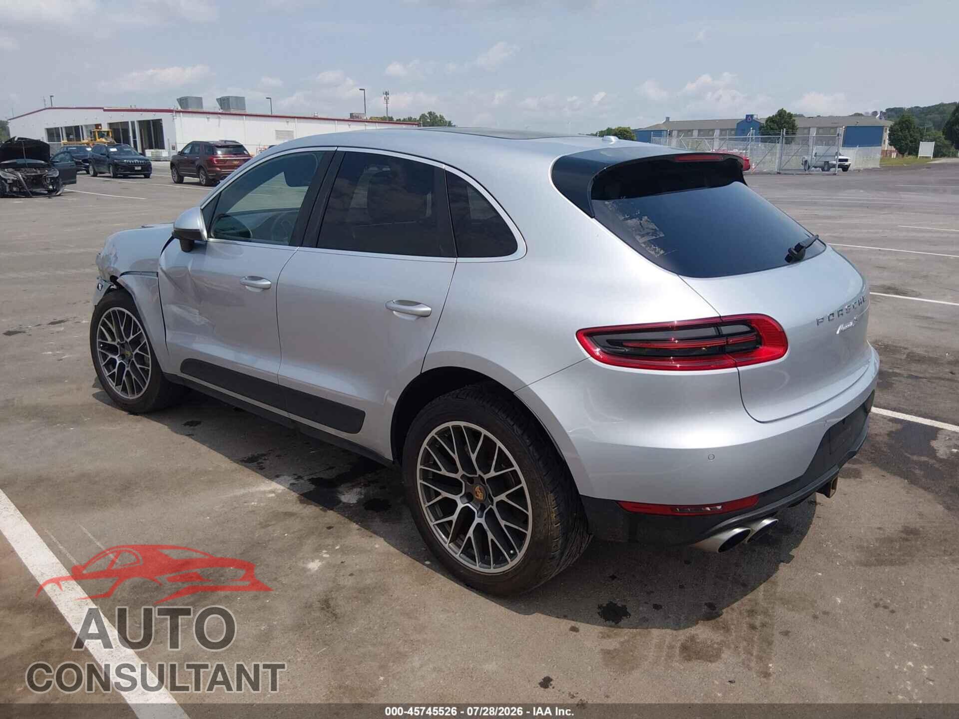 PORSCHE MACAN 2015 - WP1AB2A54FLB50607