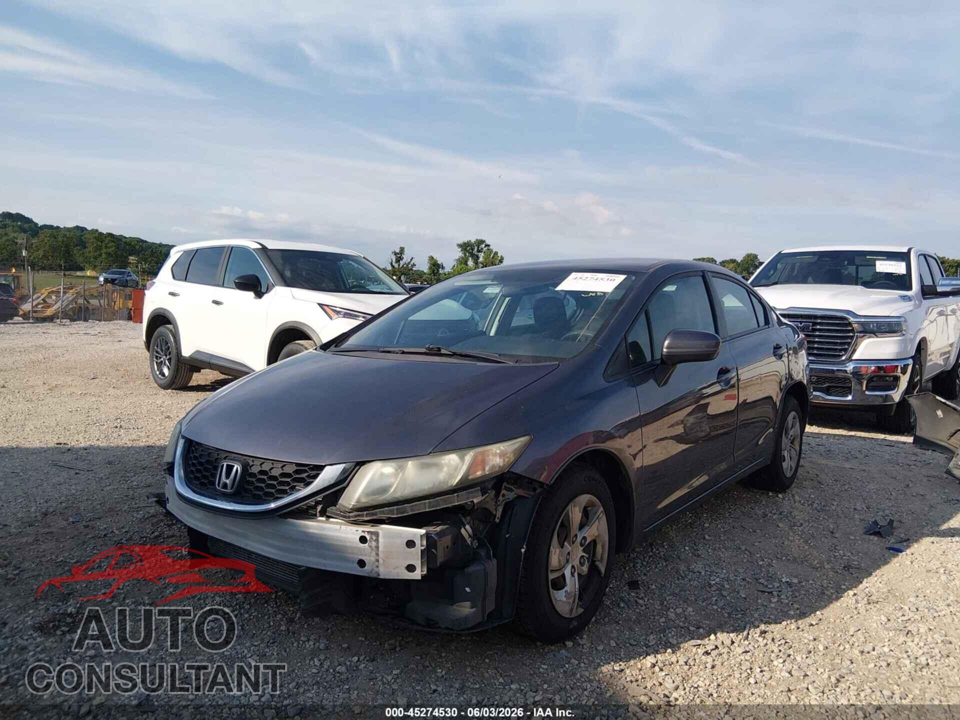 HONDA CIVIC 2015 - 19XFB2F53FE006135