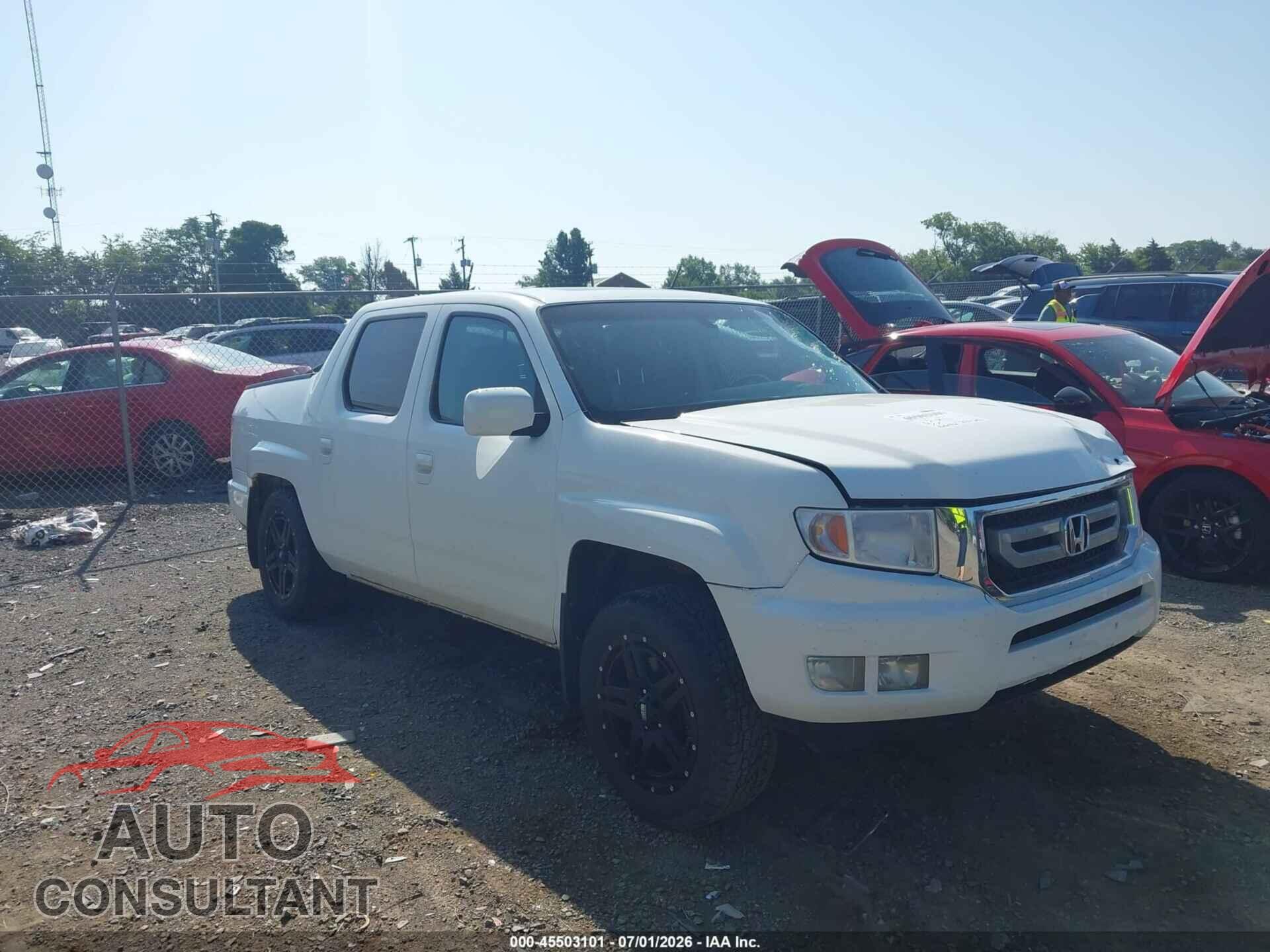 HONDA RIDGELINE 2011 - 5FPYK1F59BB007563