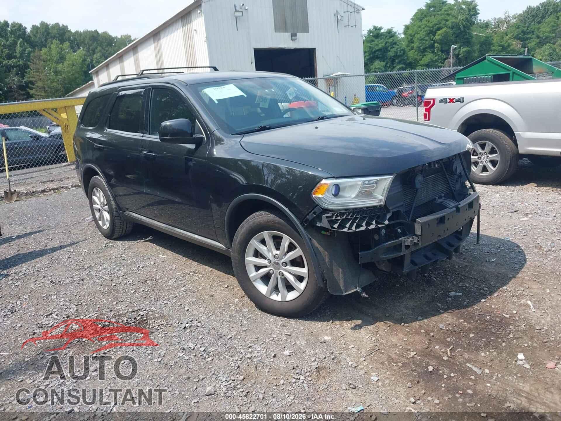 DODGE DURANGO 2015 - 1C4RDJAG8FC709909