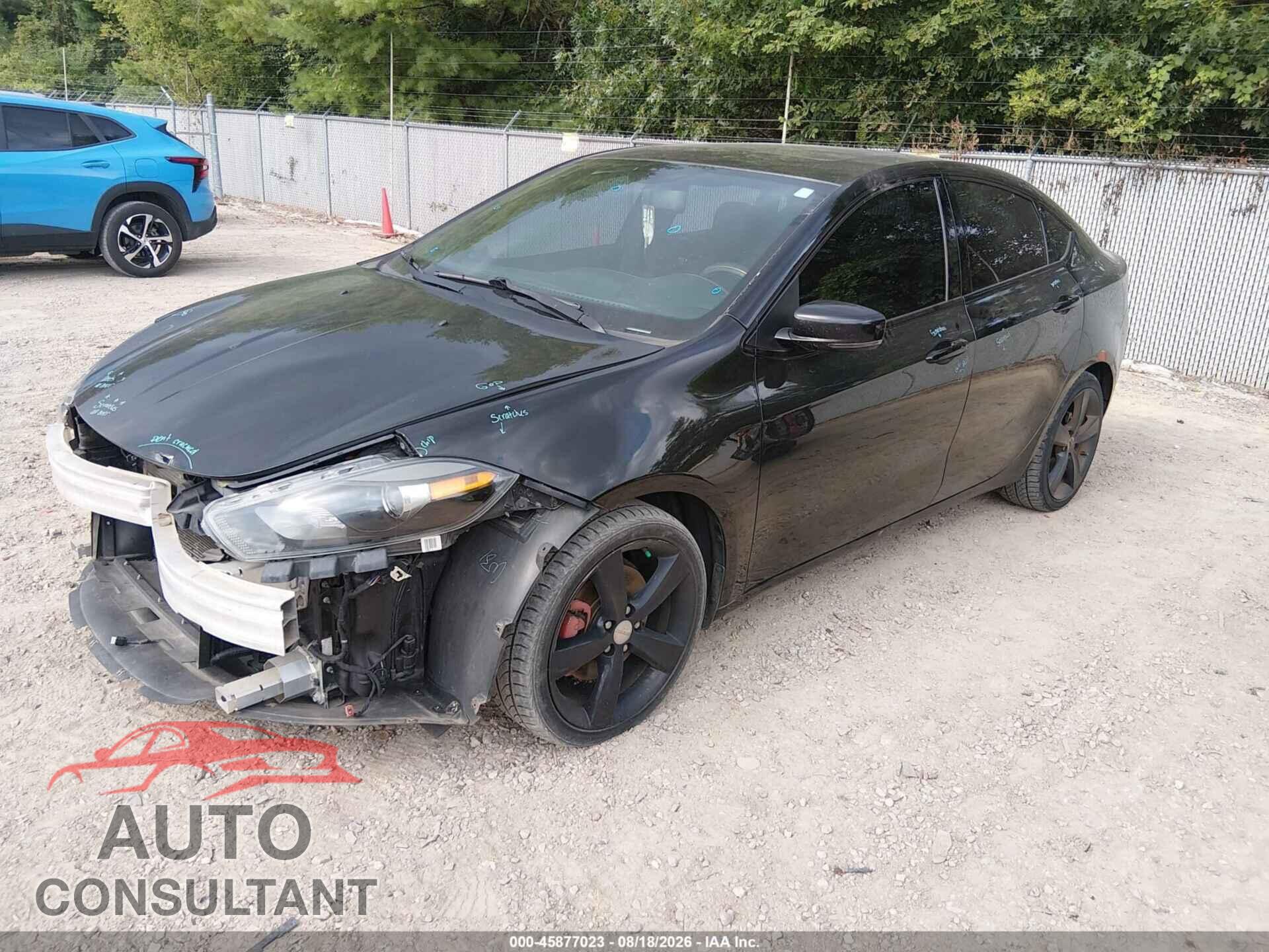DODGE DART 2014 - 1C3CDFEB1ED926460
