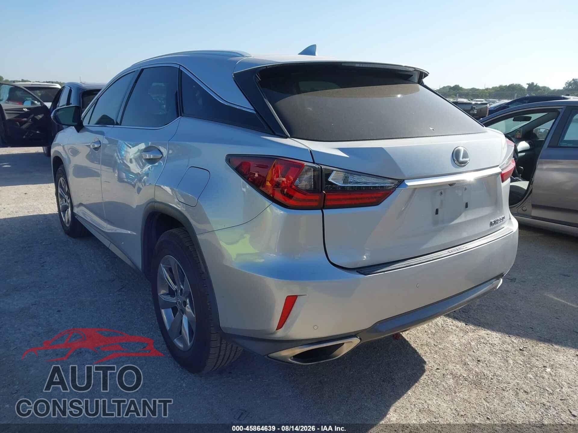 LEXUS RX 350 2017 - 2T2ZZMCA7HC045653