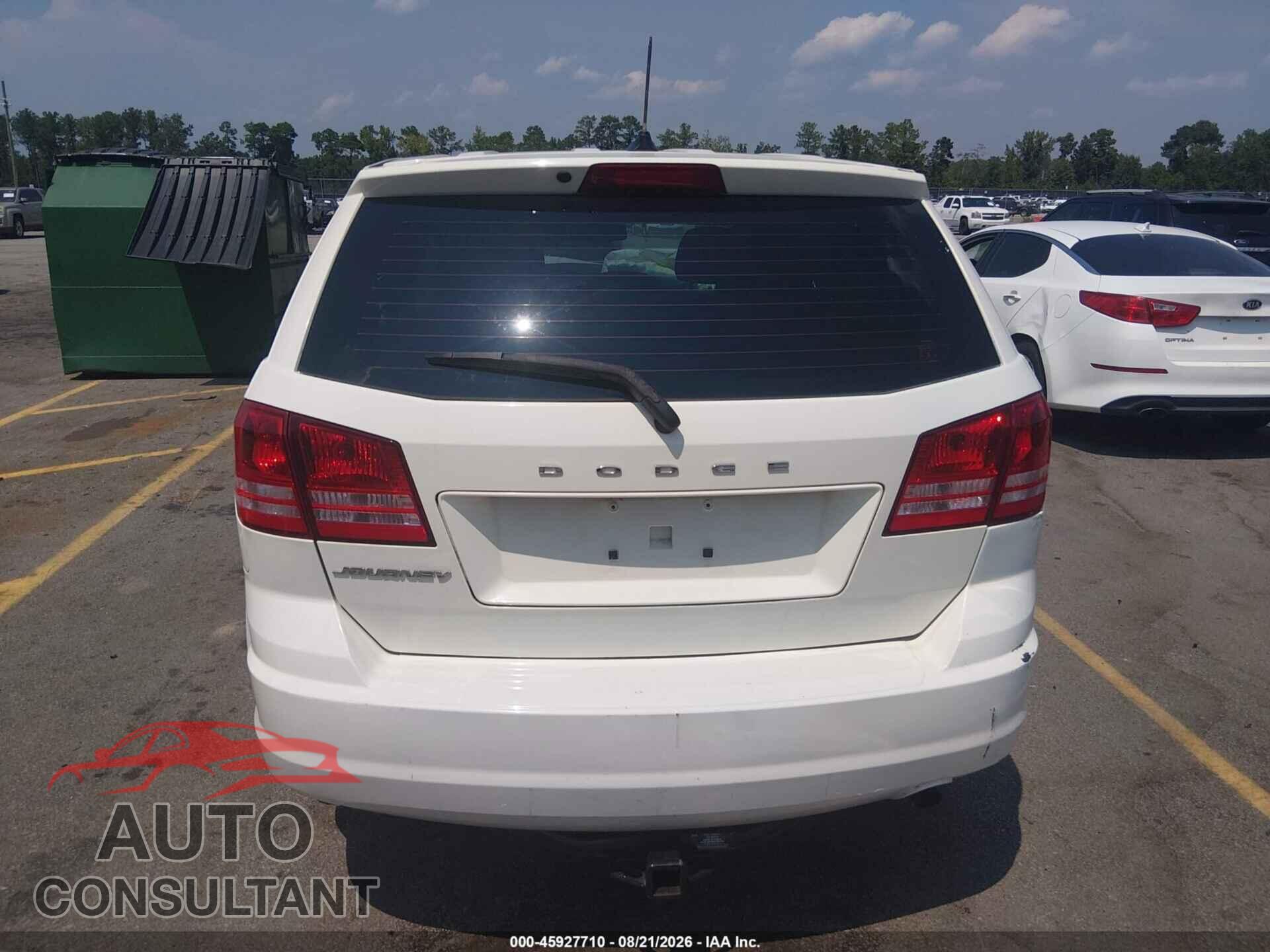 DODGE JOURNEY 2015 - 3C4PDCAB7FT641677