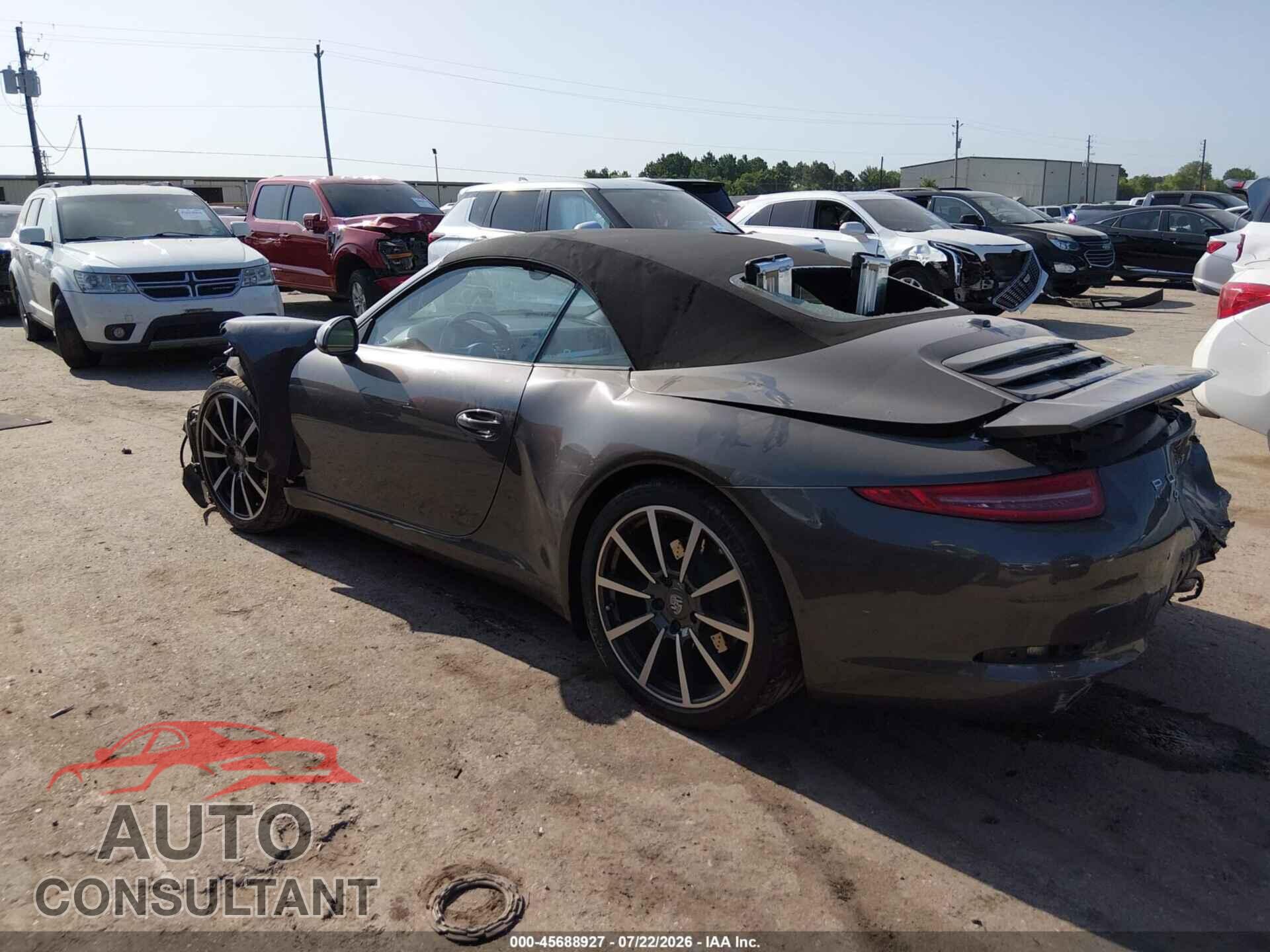 PORSCHE 911 2014 - WP0CA2A94ES140891