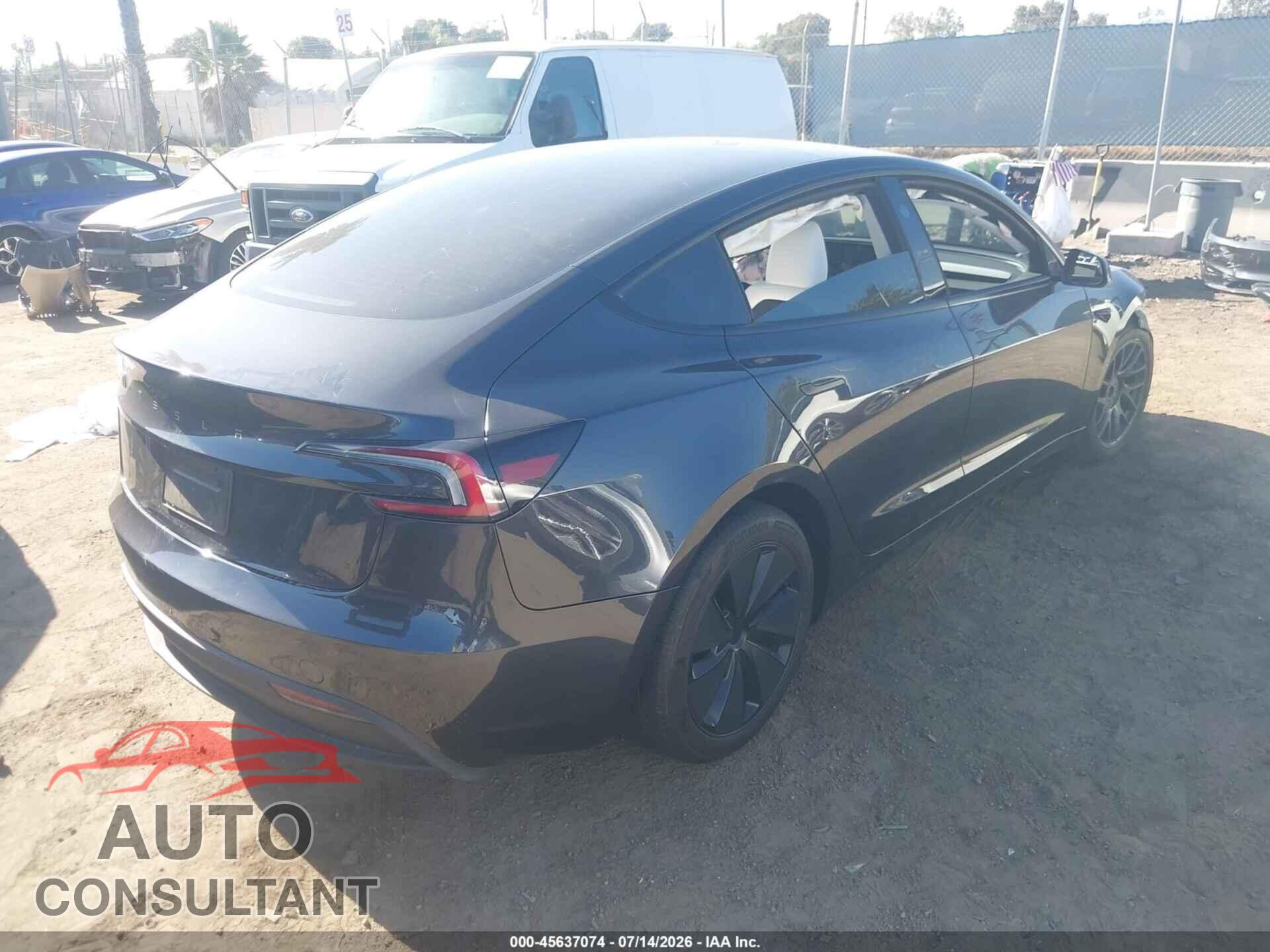 TESLA MODEL 3 2024 - 5YJ3E1EA1RF771264