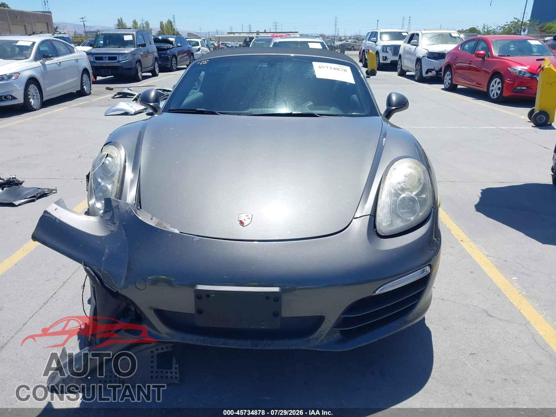 PORSCHE BOXSTER 2013 - WP0CA2A85DS112538