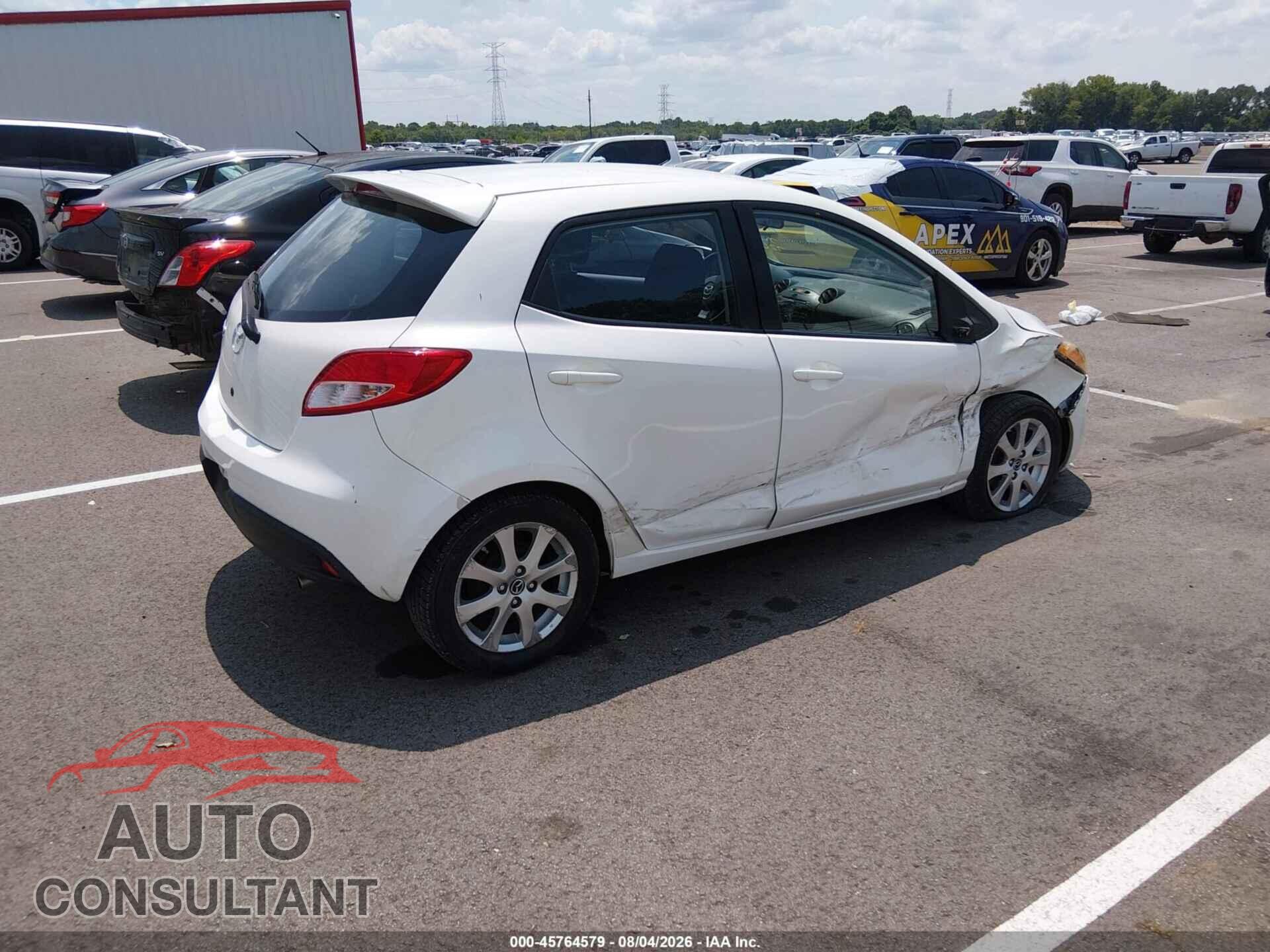 MAZDA MAZDA2 2014 - JM1DE1LZ9E0177267