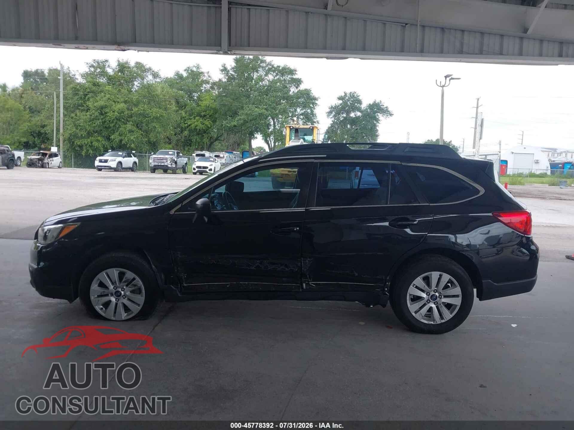 SUBARU OUTBACK 2017 - 4S4BSAAC7H3227967