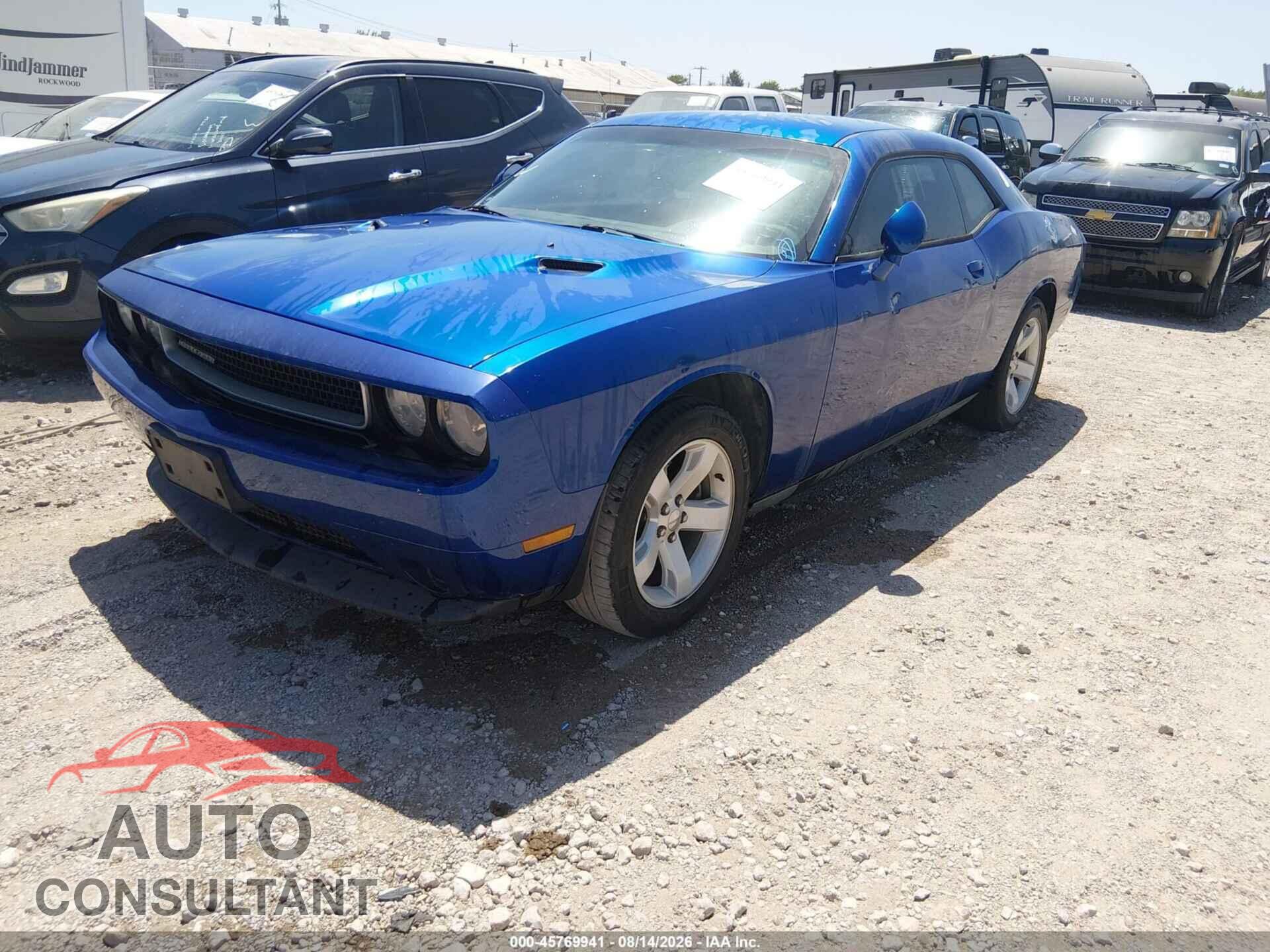 DODGE CHALLENGER 2012 - 2C3CDYAG8CH280914