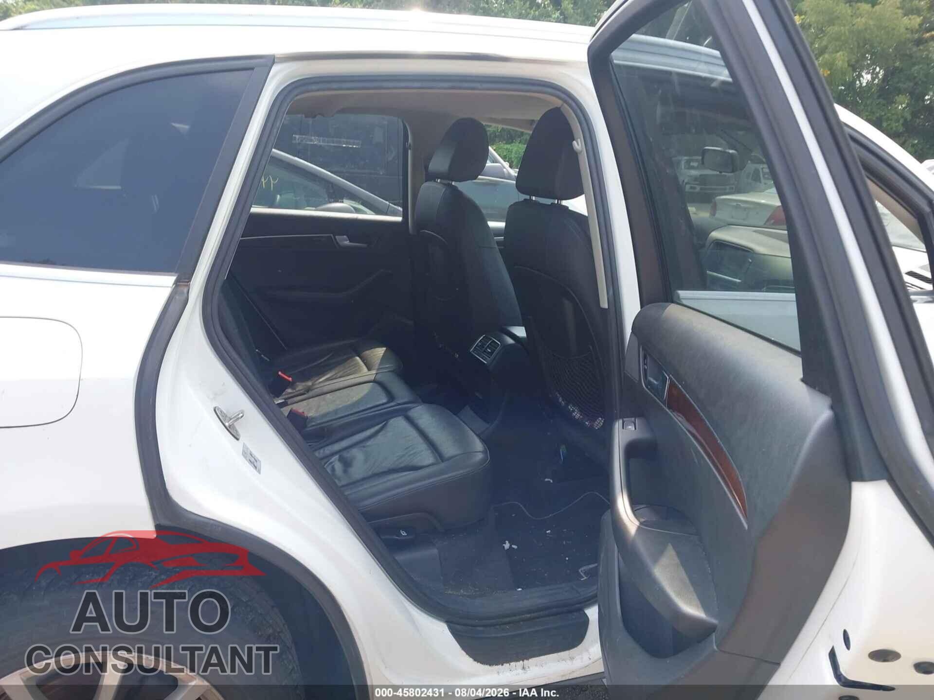 AUDI Q5 2012 - WA1CFAFP0CA061475
