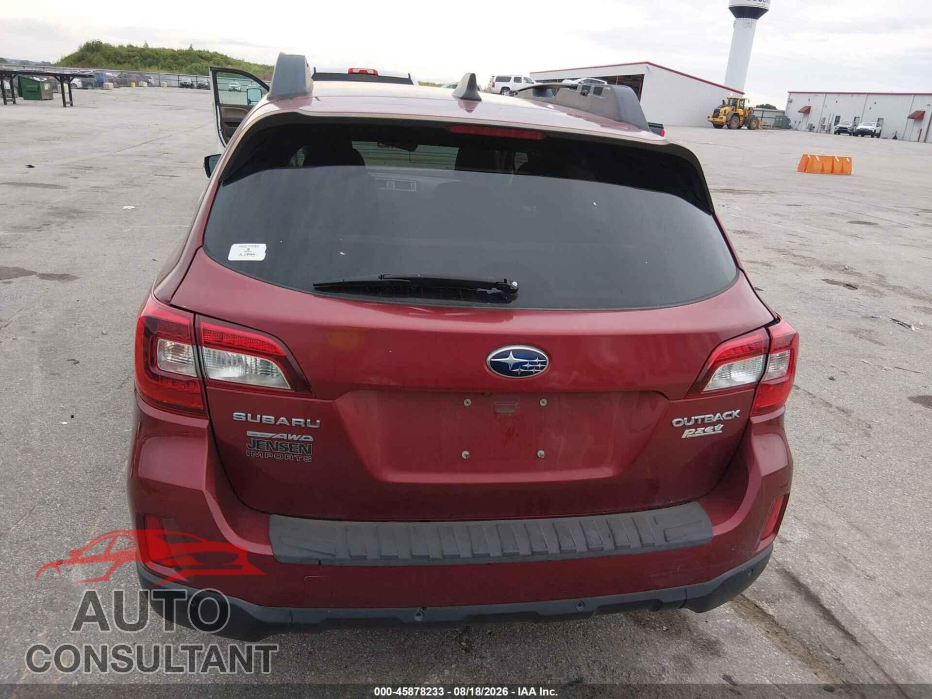 SUBARU OUTBACK 2017 - 4S4BSANC5H3236189