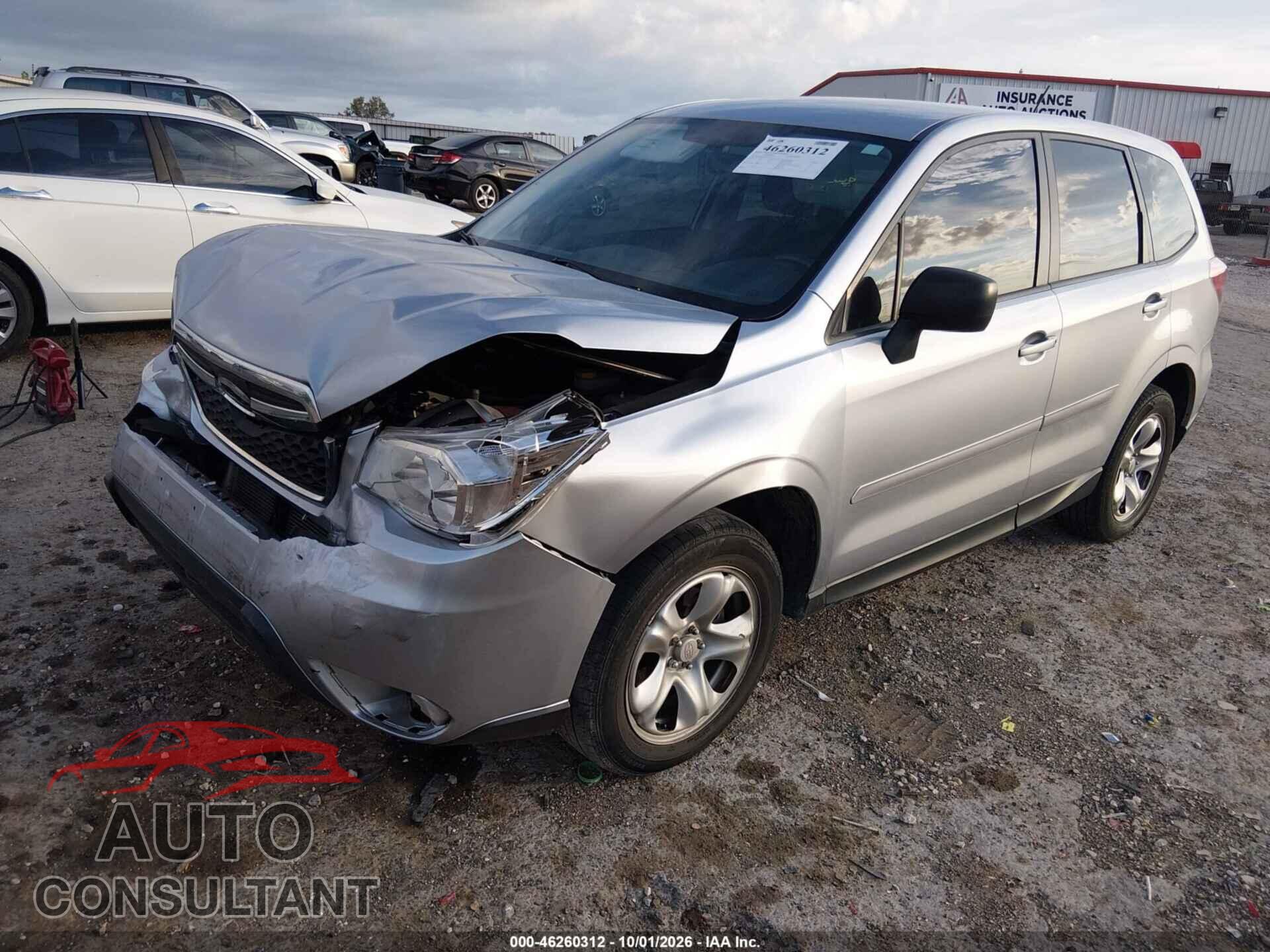 SUBARU FORESTER 2014 - JF2SJAAC8EH453099