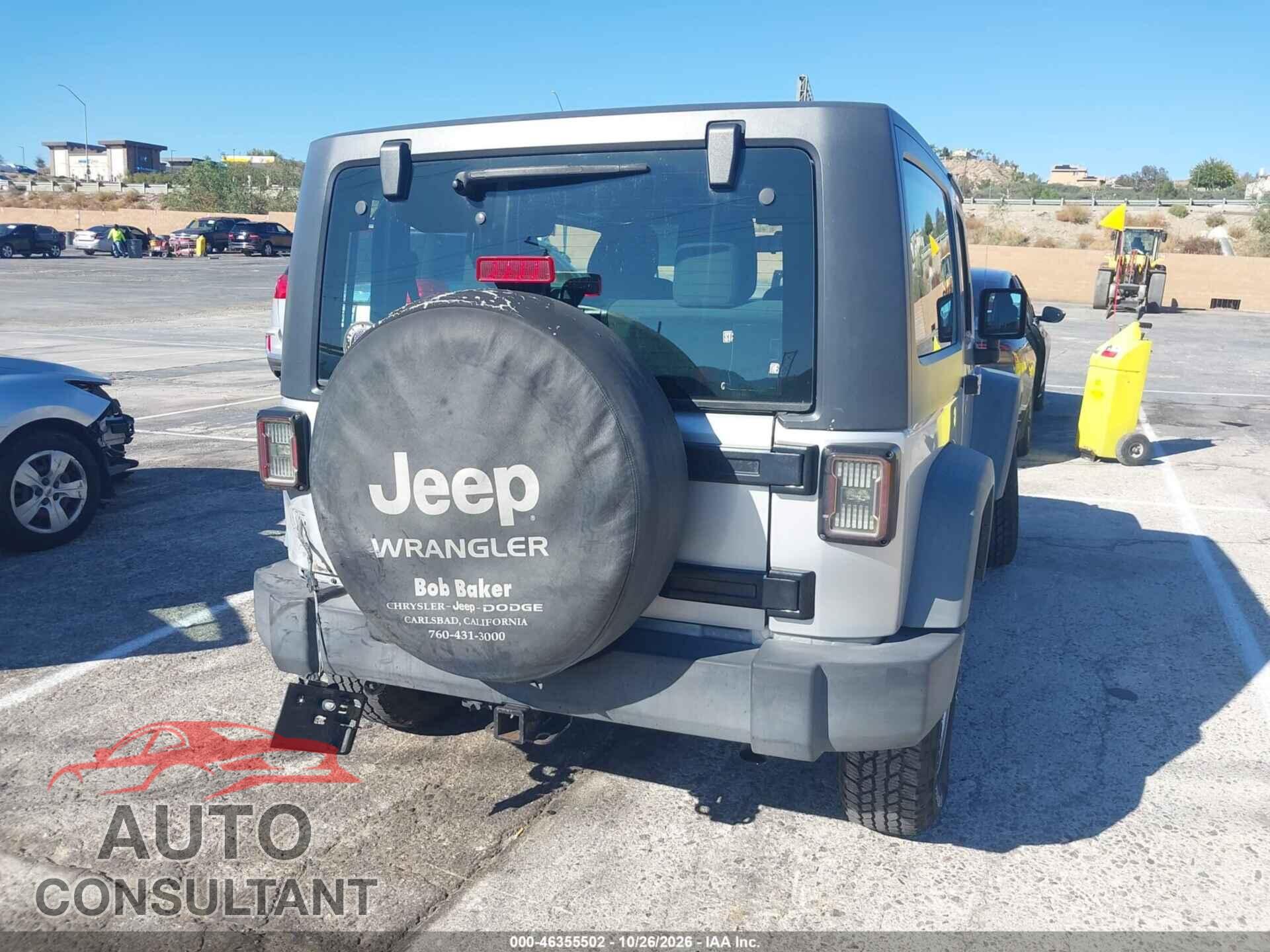 JEEP WRANGLER 2011 - 1J4AA2D11BL596232