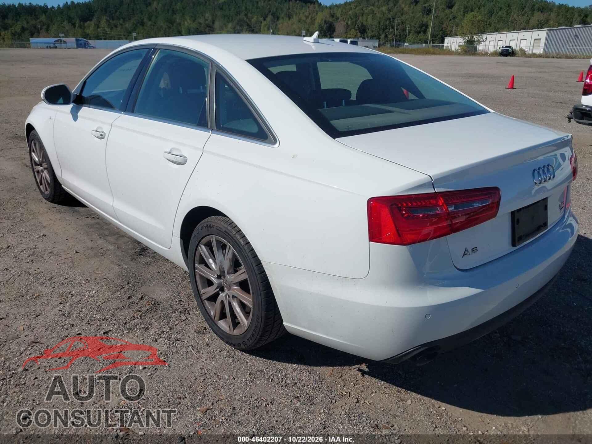 AUDI A6 2013 - WAUGGAFC5DN144313
