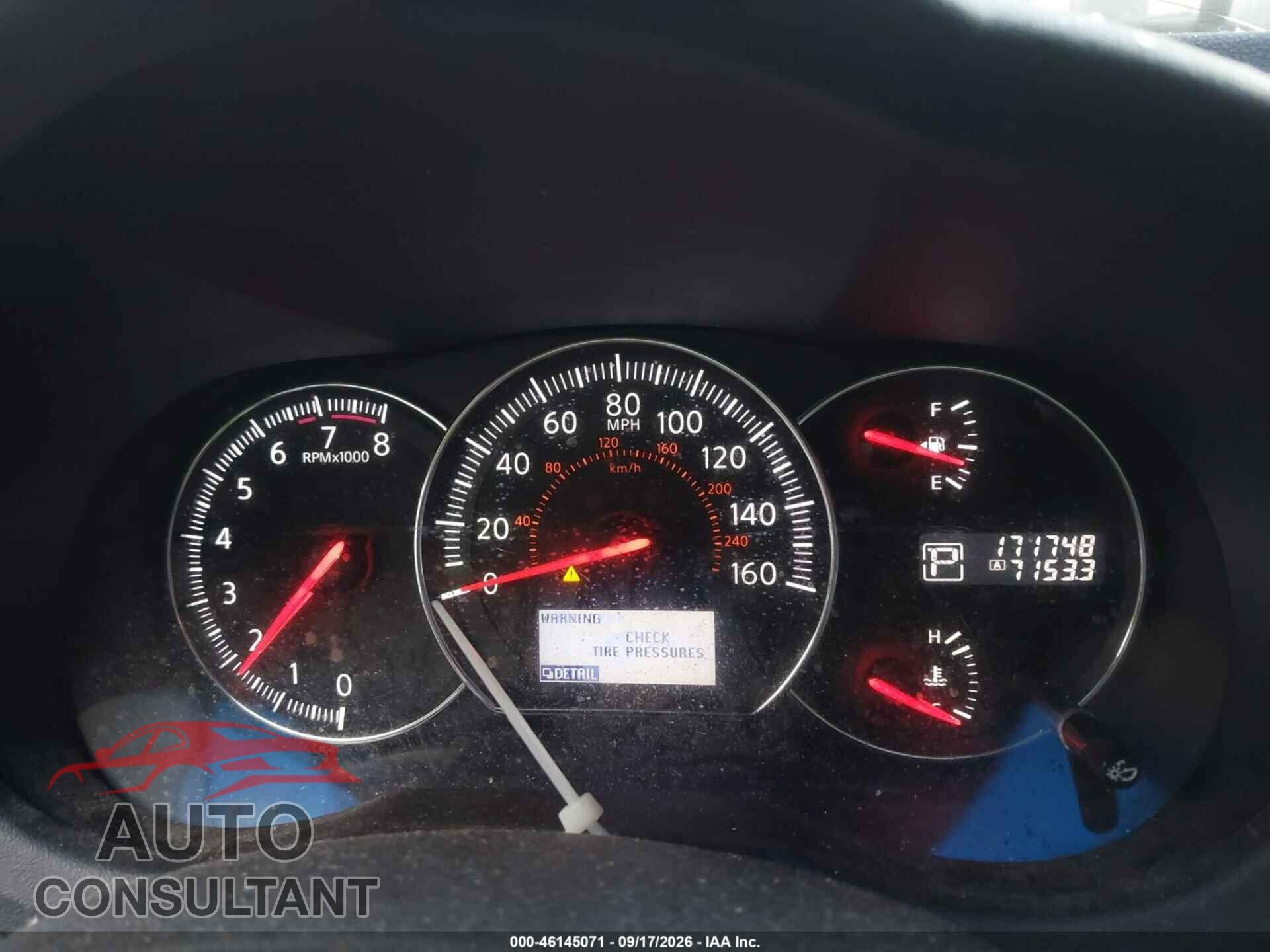 NISSAN MAXIMA 2014 - 1N4AA5AP1EC479521