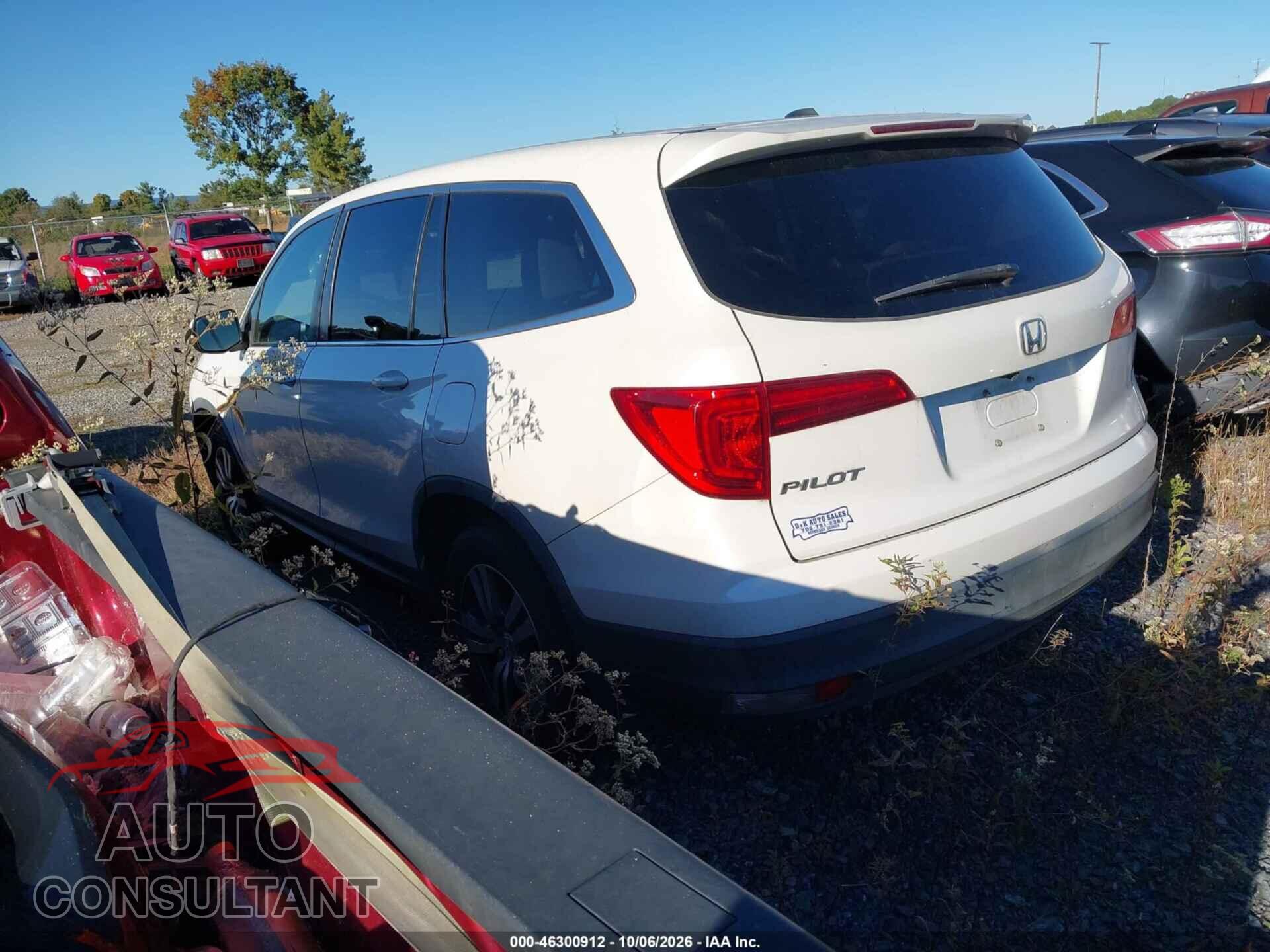 HONDA PILOT 2017 - 5FNYF5H55HB030106