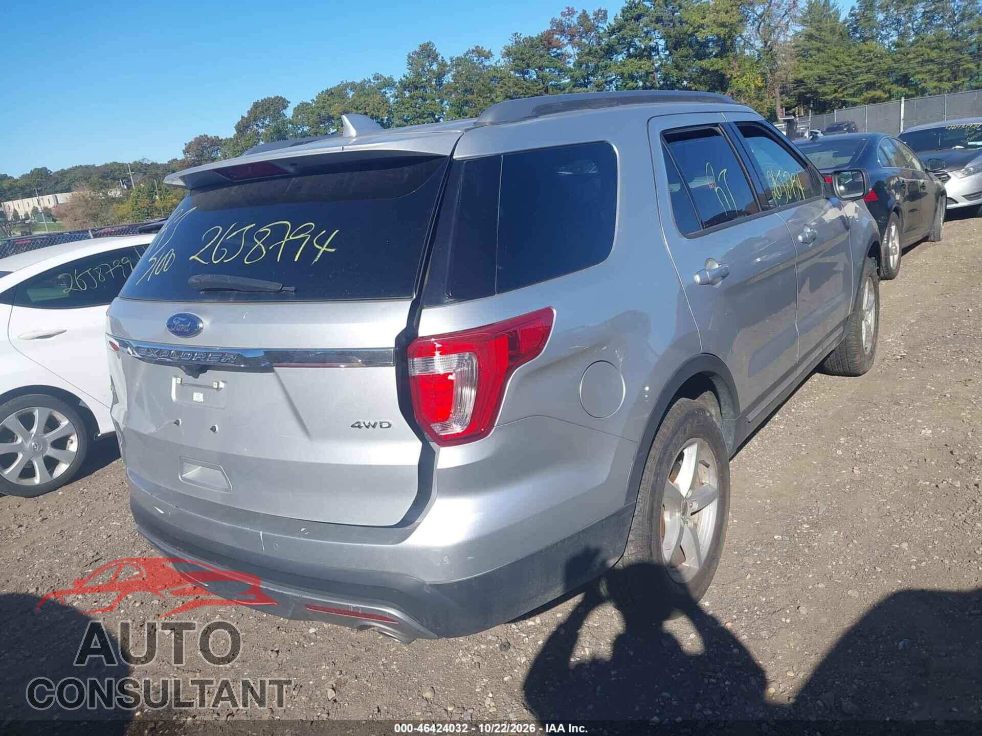 FORD EXPLORER 2016 - 1FM5K8D82GGA81465