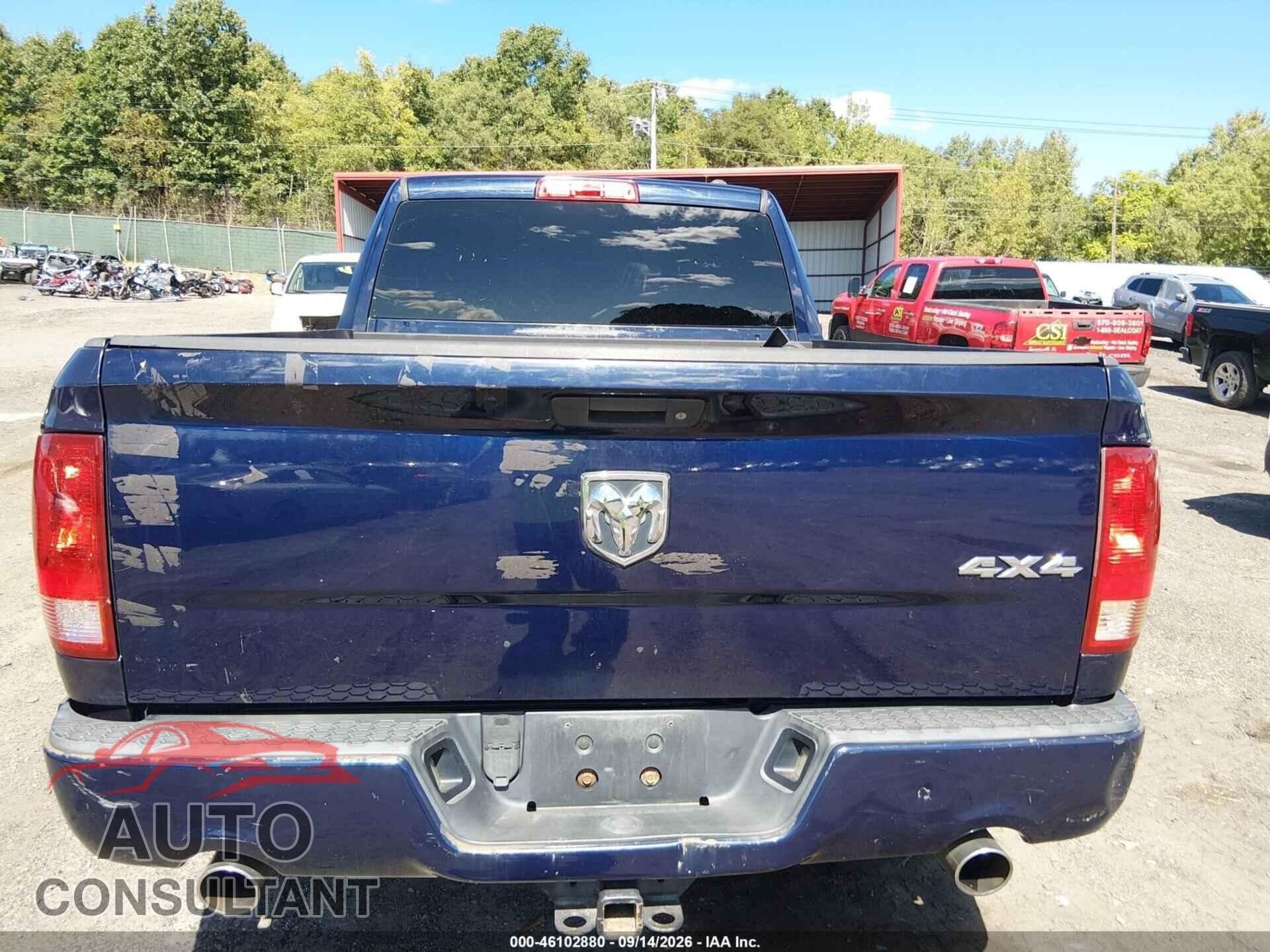 DODGE RAM 1500 2012 - 1C6RD7FT2CS308521