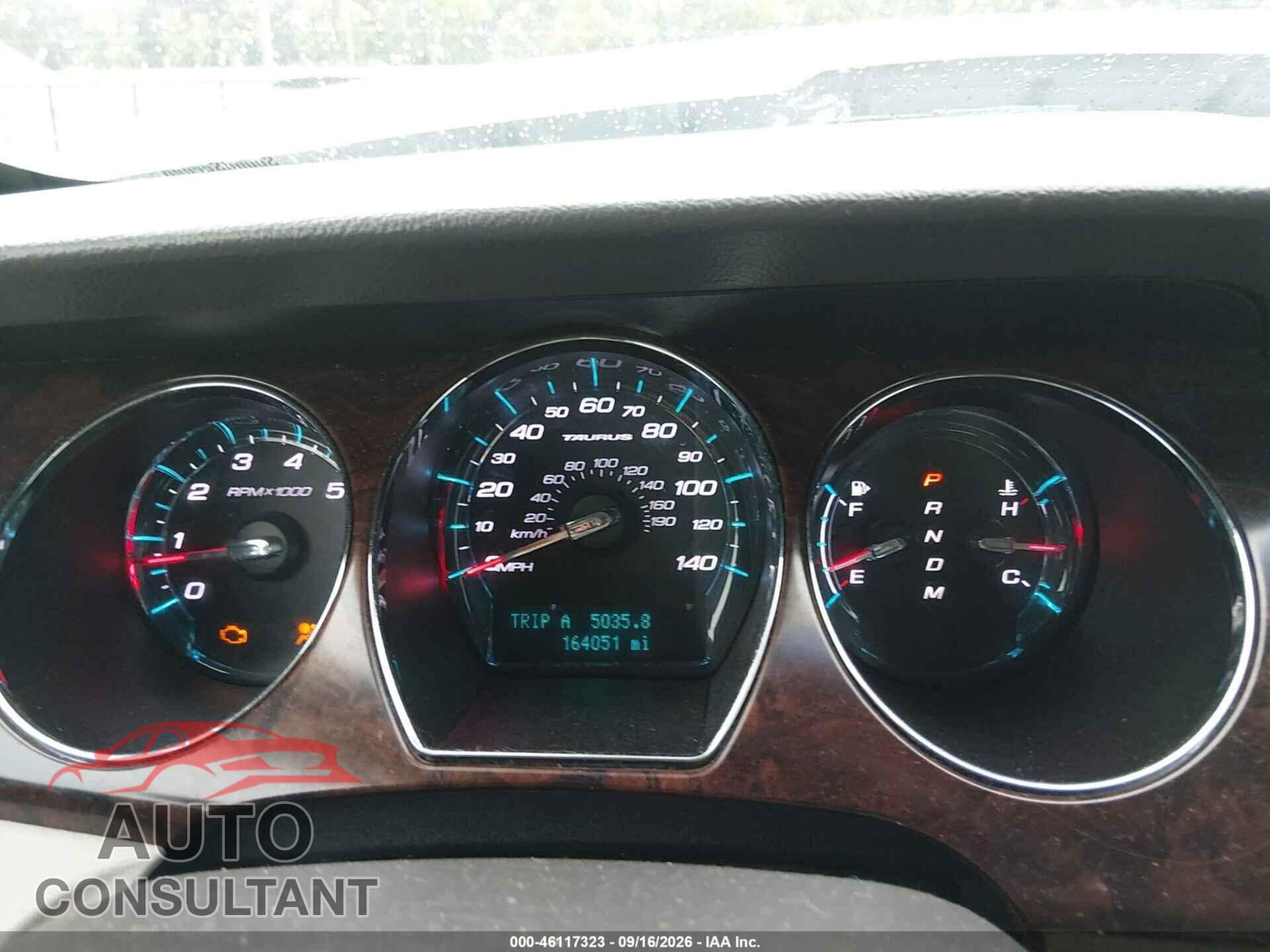 FORD TAURUS 2012 - 1FAHP2FW9CG116403