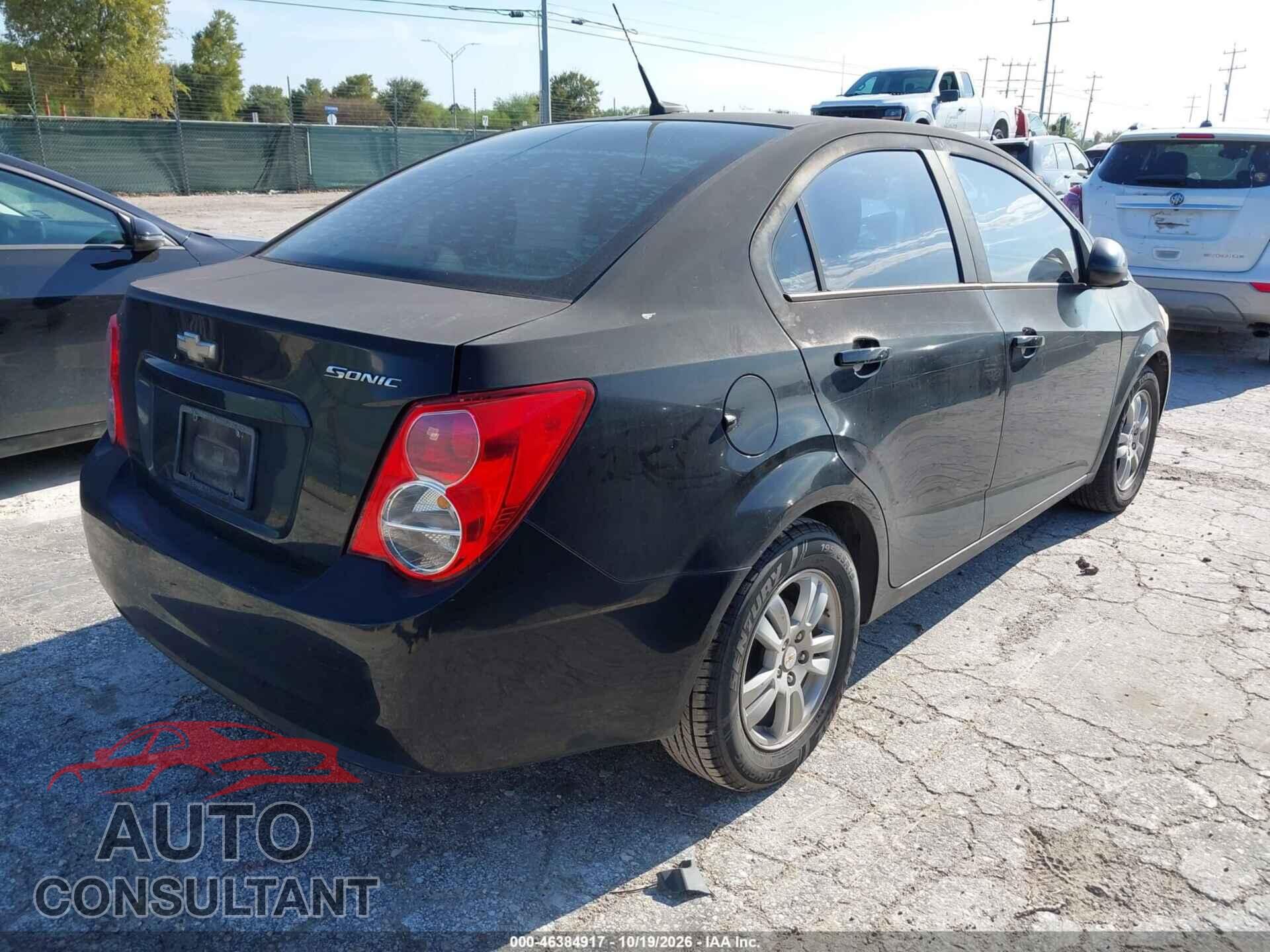 CHEVROLET SONIC 2012 - 1G1JA5SH2C4176491