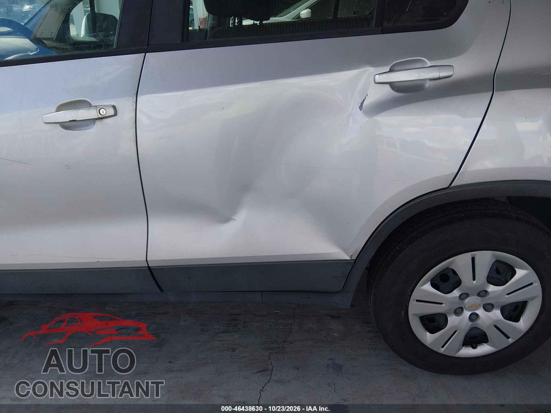 CHEVROLET TRAX 2017 - 3GNCJKSB3HL287778