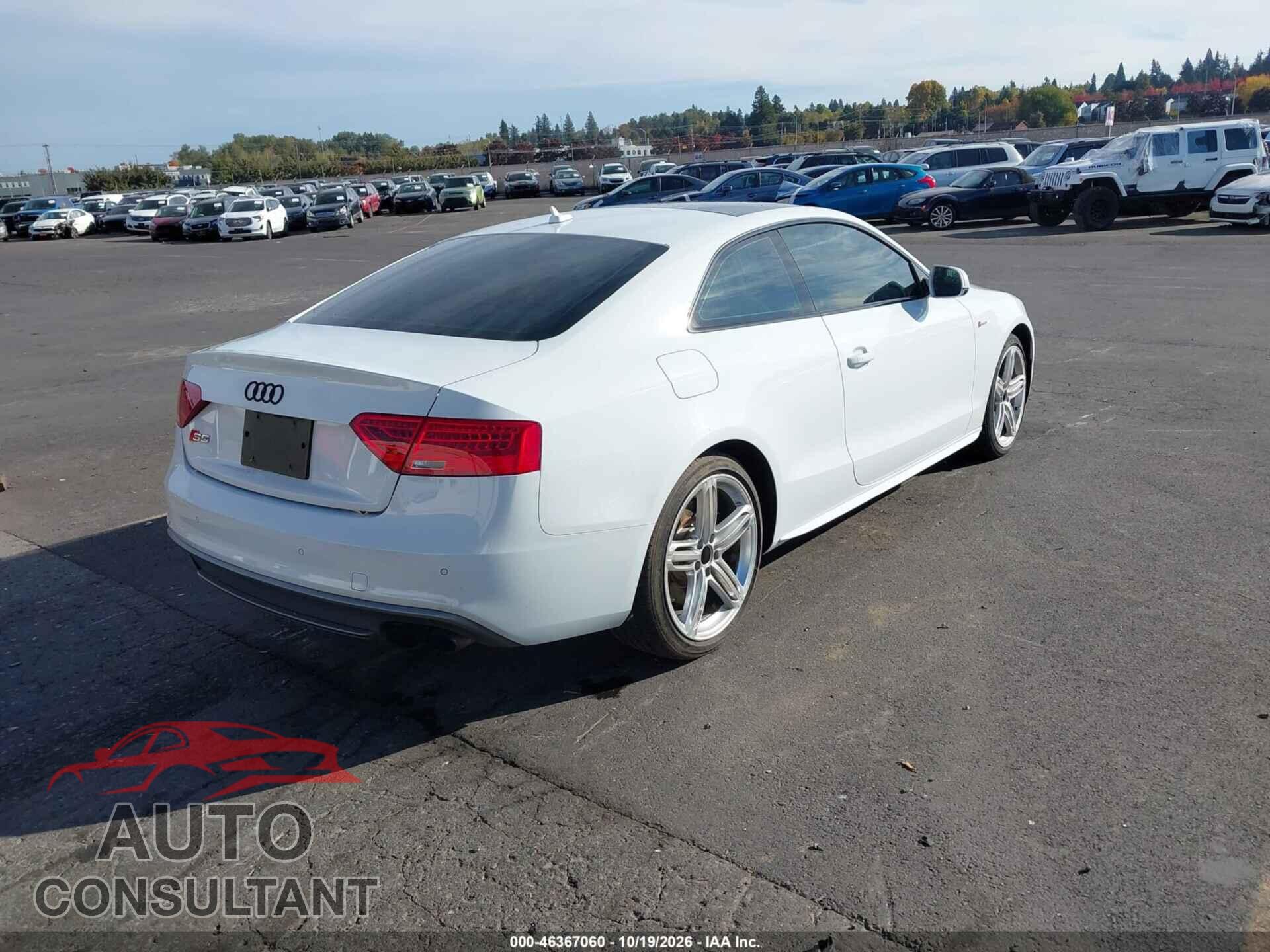AUDI S5 2014 - WAUCGAFR0EA023443