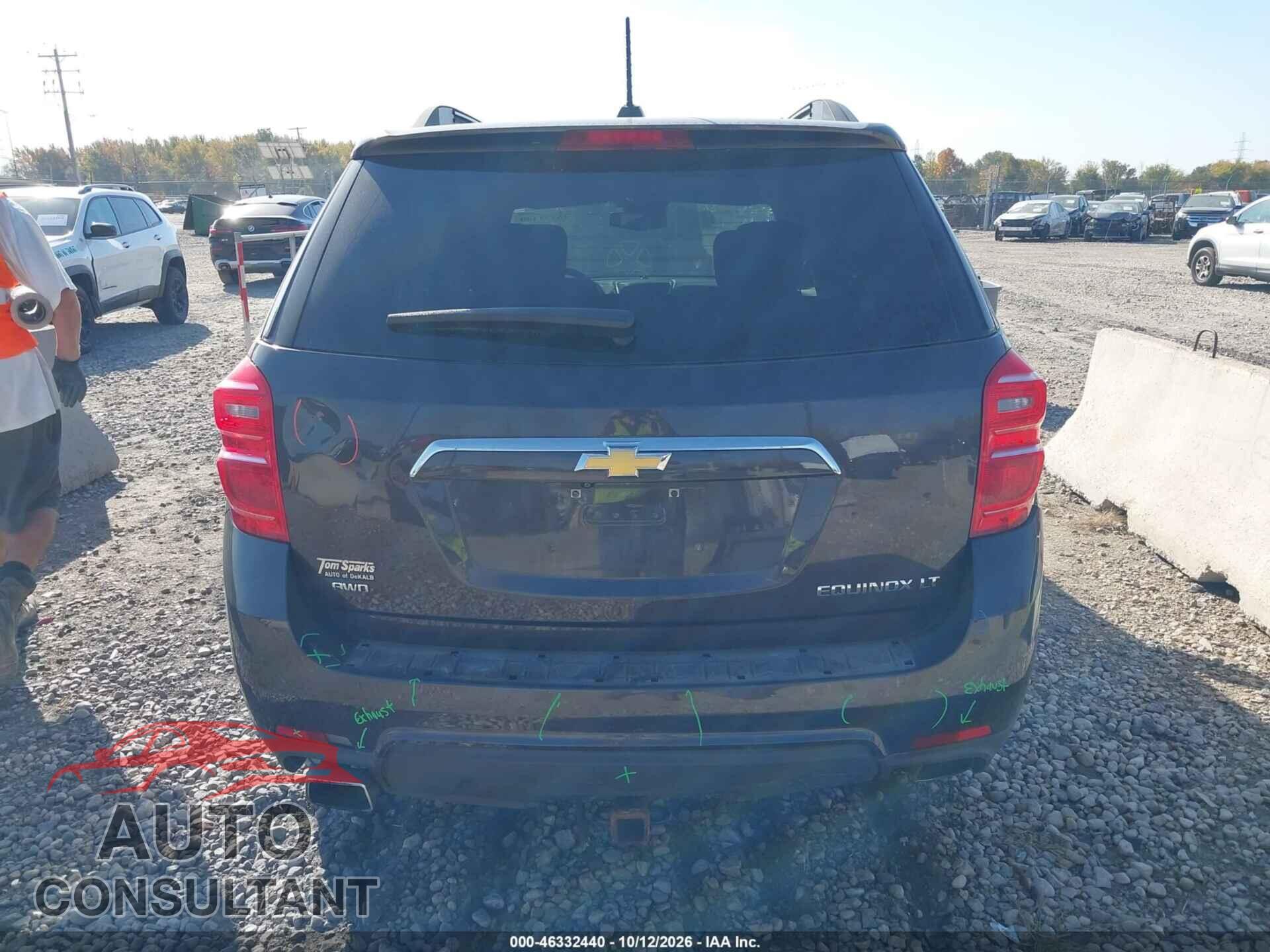 CHEVROLET EQUINOX 2016 - 2GNFLFE33G6167095