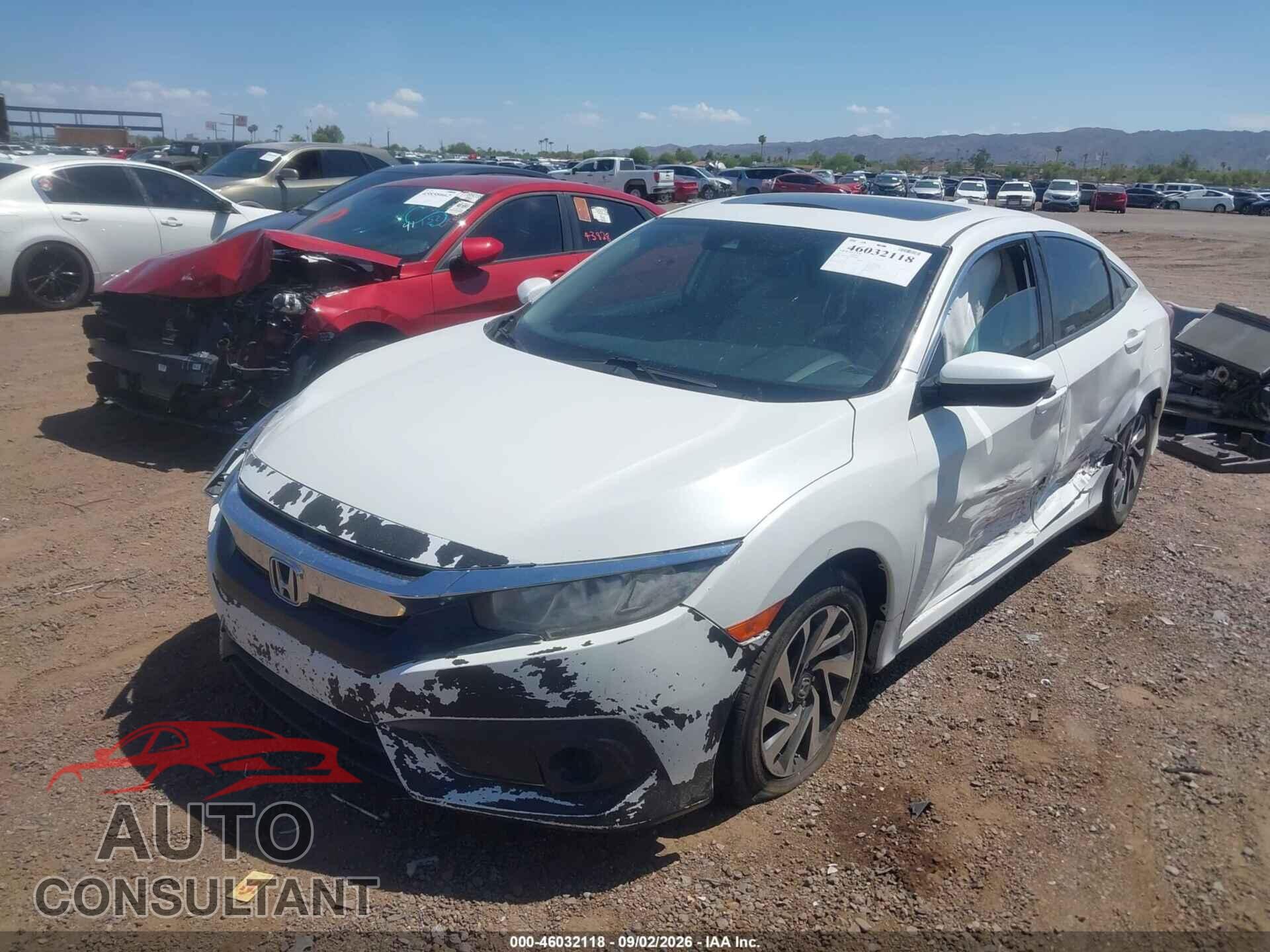 HONDA CIVIC 2017 - 19XFC2F82HE004886
