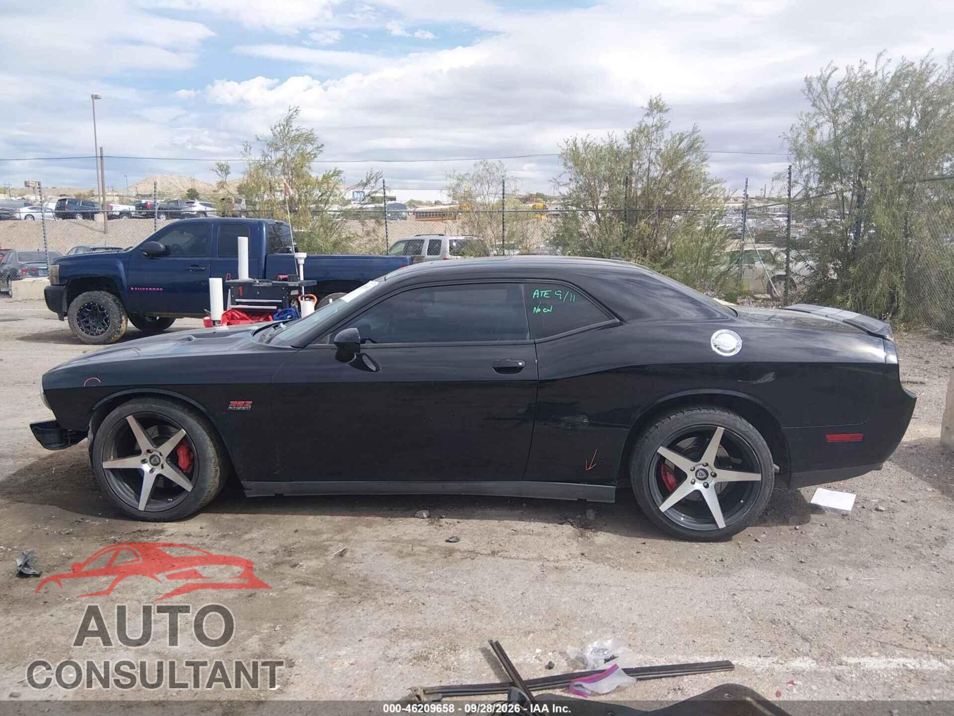 DODGE CHALLENGER 2012 - 2C3CDYCJ8CH100940