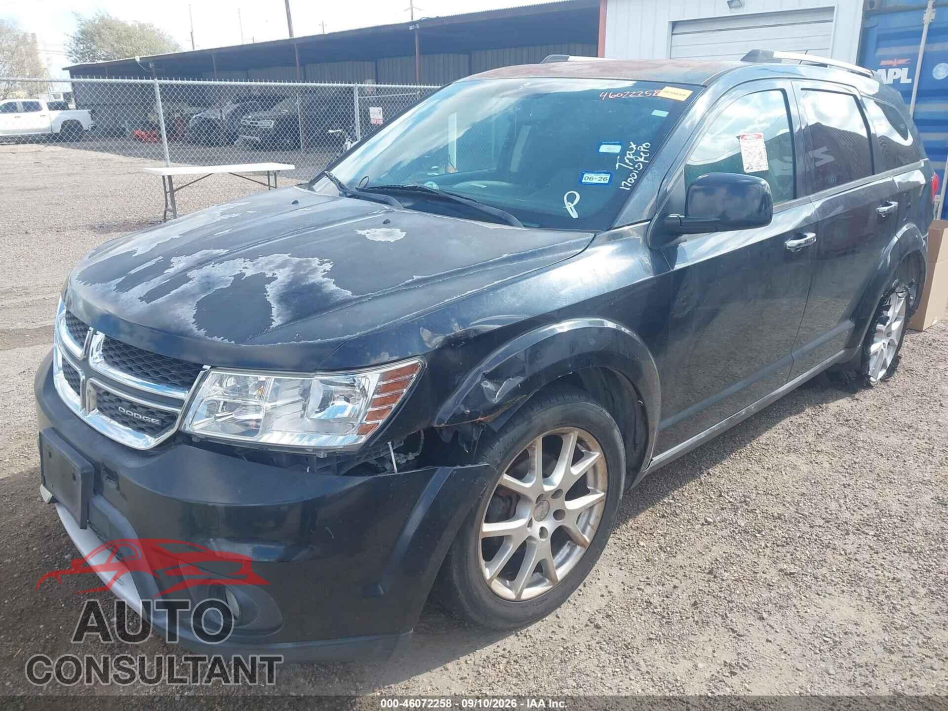 DODGE JOURNEY 2012 - 3C4PDCDG2CT170010