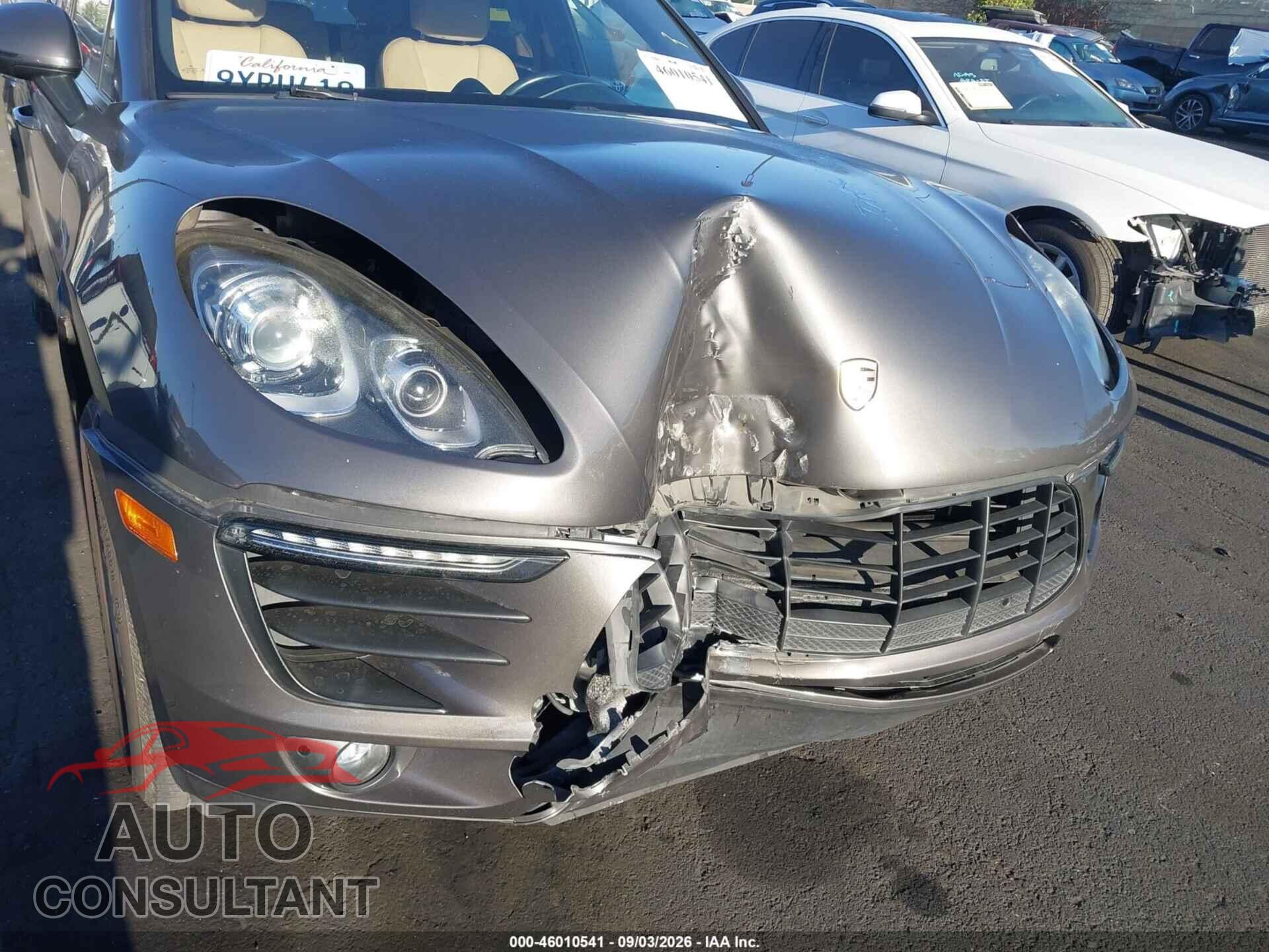 PORSCHE MACAN 2018 - WP1AA2A54JLB22558