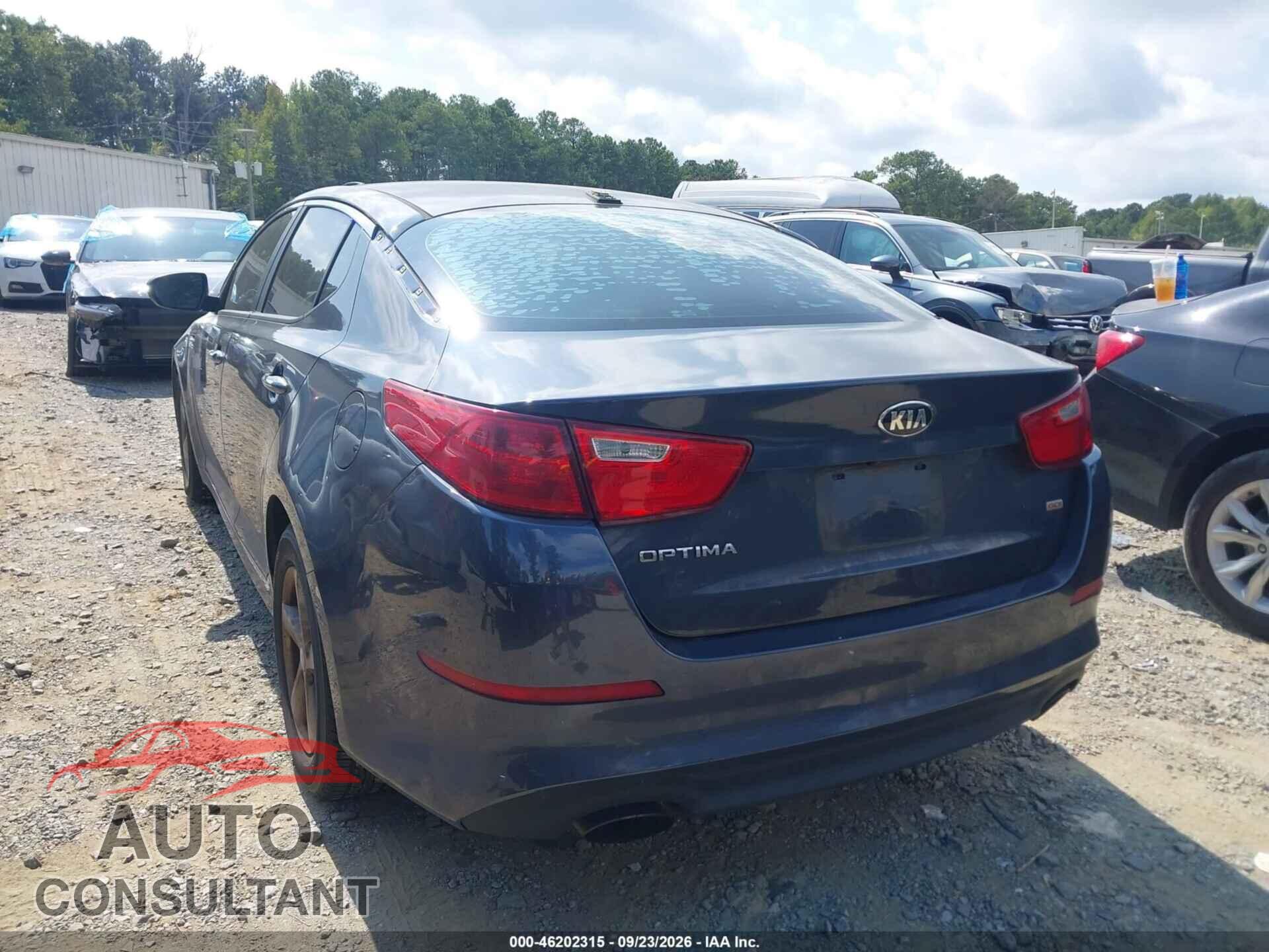 KIA OPTIMA 2015 - KNAGM4A73F5596848