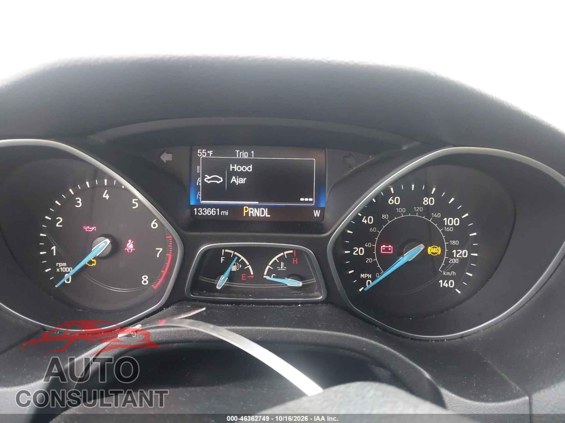 FORD FOCUS 2017 - 1FADP3F23HL340167