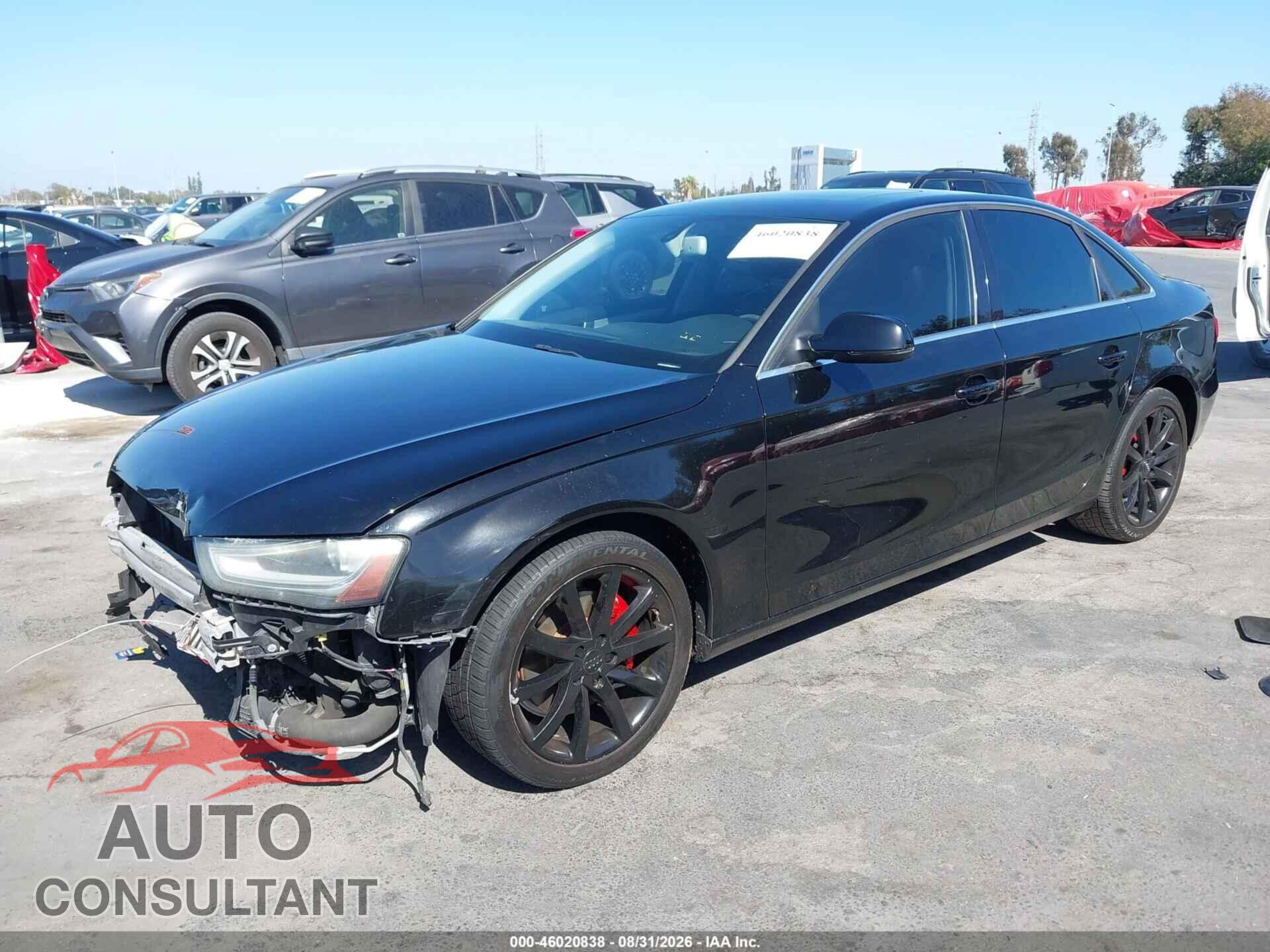 AUDI A4 2013 - WAUEFAFL1DN010862